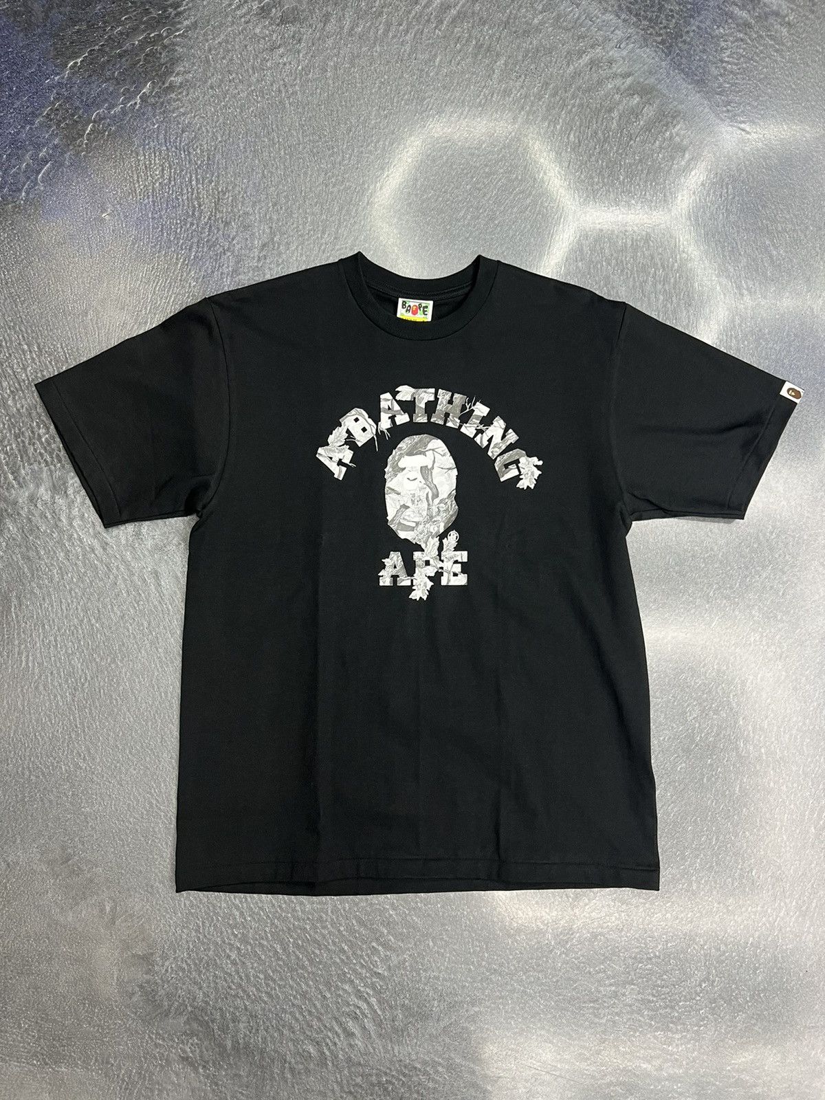 Bape Bape Tree Edge Camo College T-Shirt Size US XXL / EU 58 / 5 - 1 Thumbnail