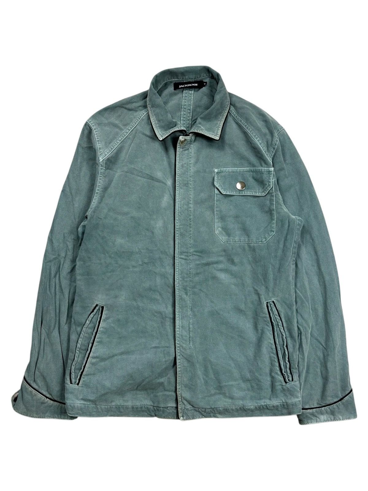 JACKROSE 2000s Jackrose - Apocalypse Style Single Pocket Shirt Jacket Size US M / EU 48-50 / 2 - 1 Thumbnail