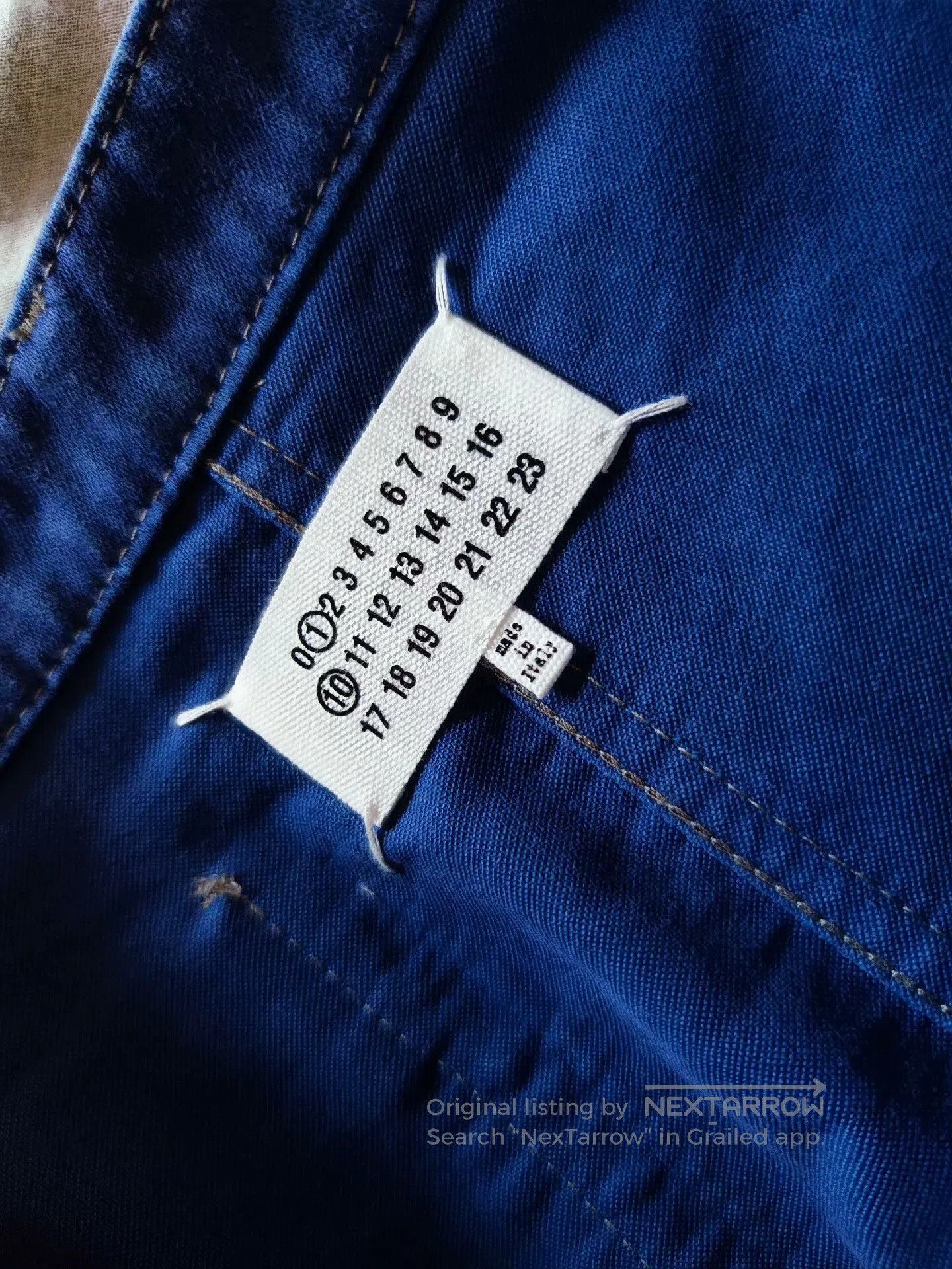 Maison Margiela Maison Margiela Distressed Blue Purple Shorts. Size US 30 / EU 46 - 7 Thumbnail