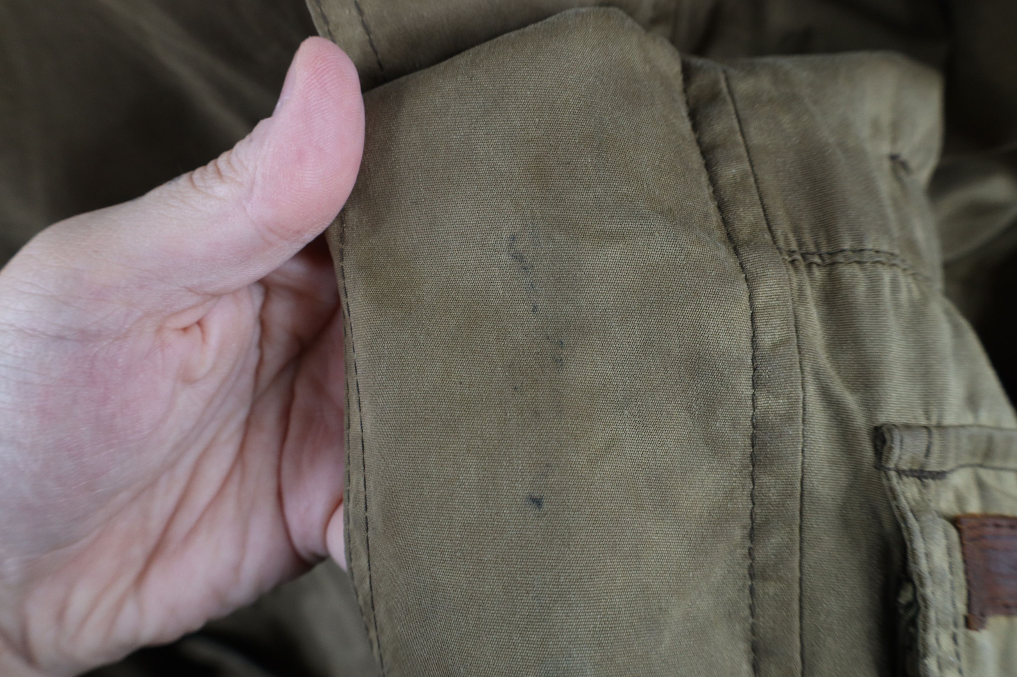 Vintage Vintage 90s Streetwear Waxed Cotton Bush Safari Jacket Size US L / EU 52-54 / 3 - 5 Thumbnail