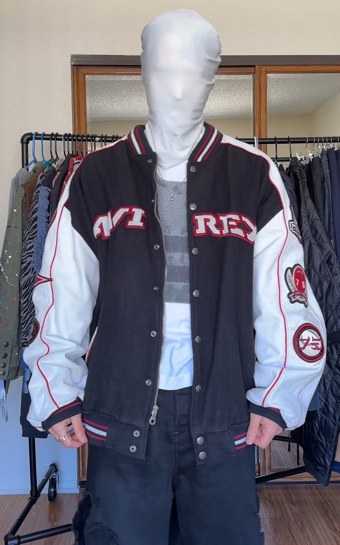 Avirex XXXXXXL (6XL) Oversized Giant Varsity Jacket Size US XXL / EU 58 / 5 - 1 Thumbnail
