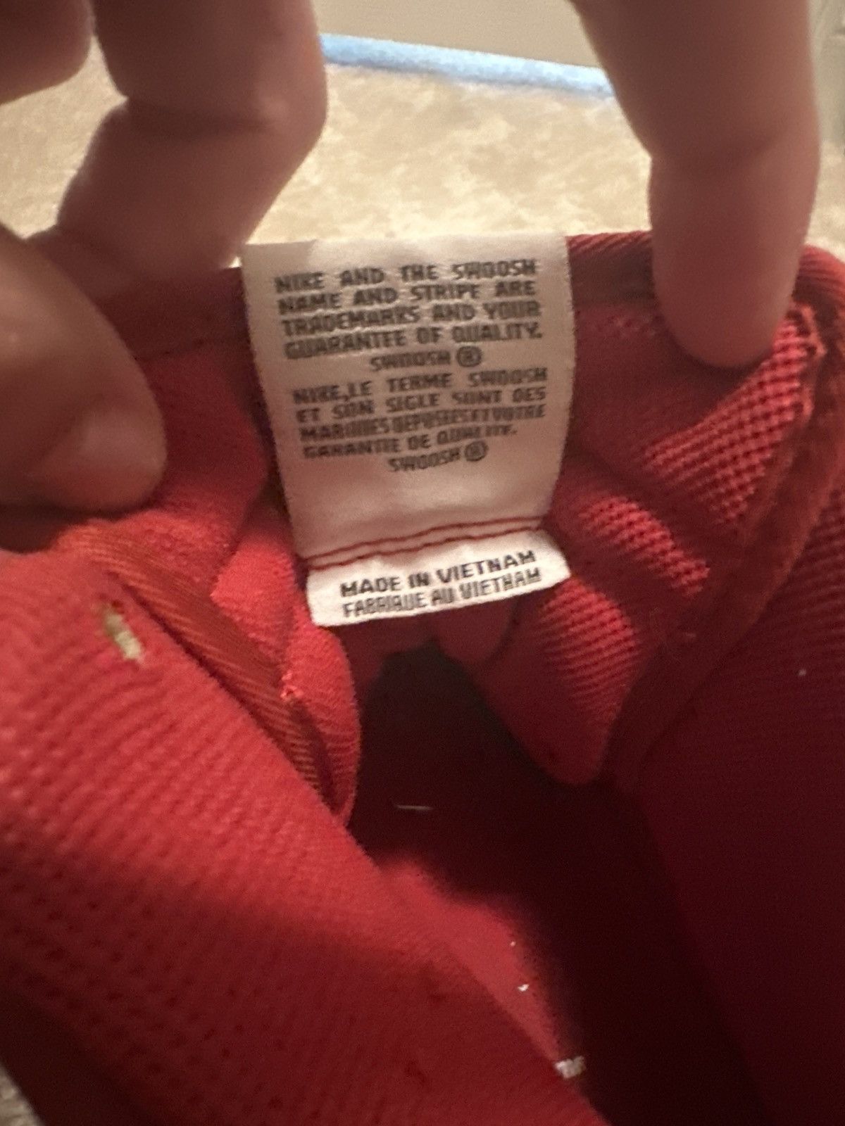 Nike × Supreme Supreme World Famous Red Nike Air Force 1 High Size US 12 / EU 45 - 6 Thumbnail