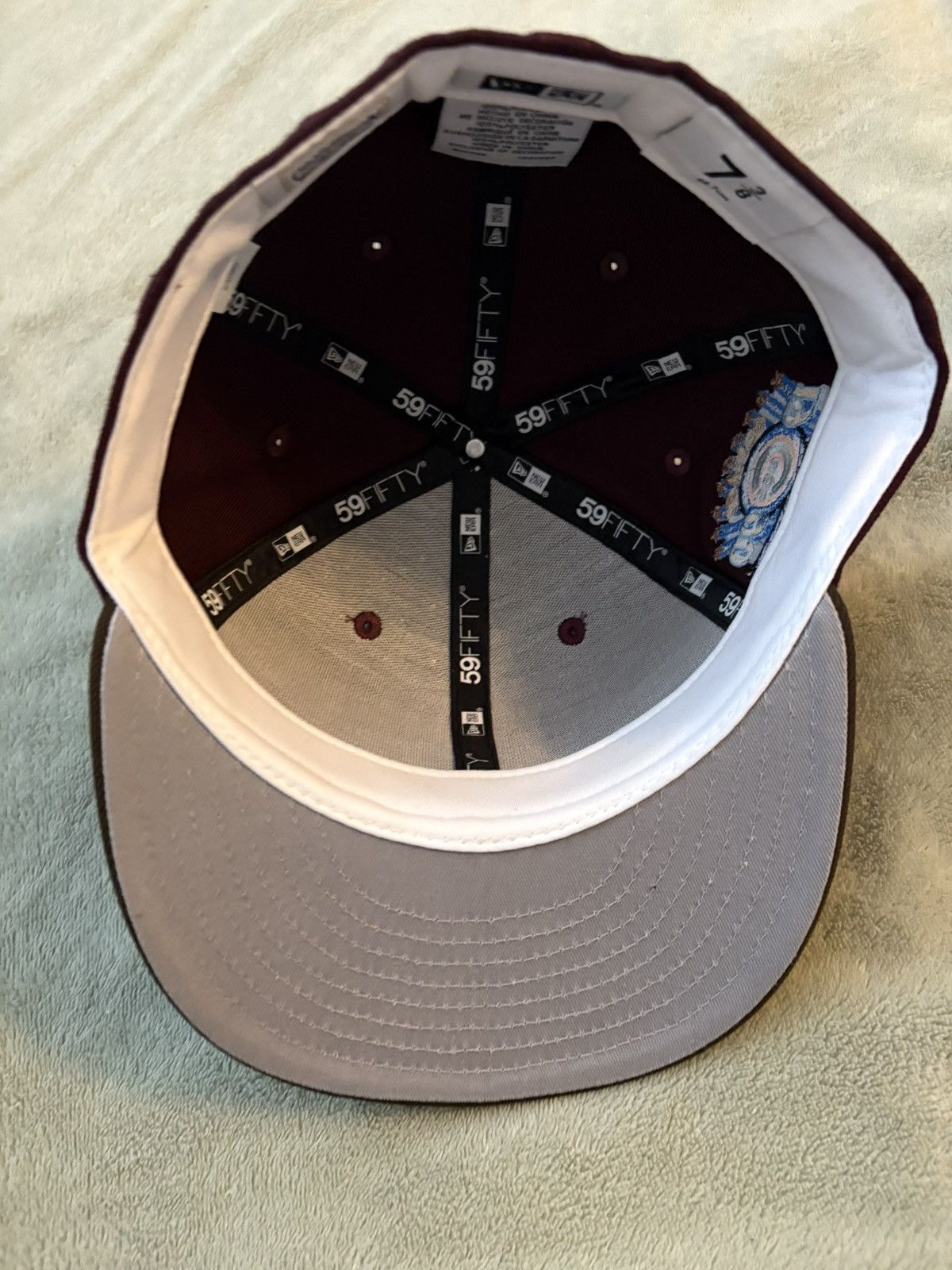Lids × MyFitteds × New Era Chicago Cubs 7 3/8 Fitted Cap Size ONE SIZE - 3 Thumbnail