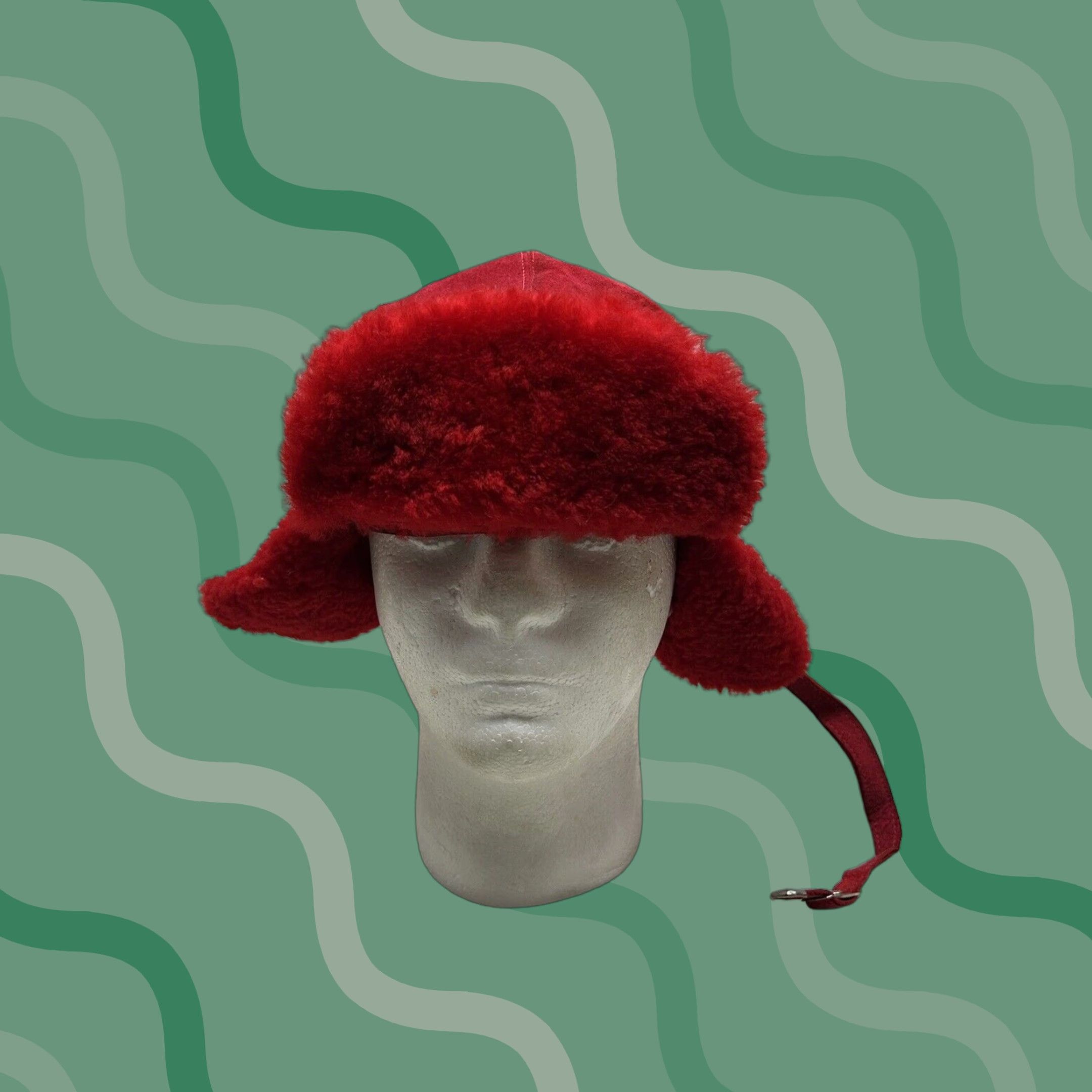 Gucci × Tom Ford × Vintage GUCCI Tom Ford Coyote Fur Wool Hat