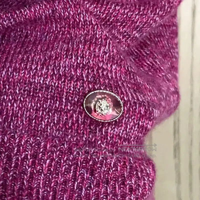 Chanel Chanel Spring Autumn Purple Cashmere Logo Sweater . Size S / US 4 / IT 40 - 6 Thumbnail