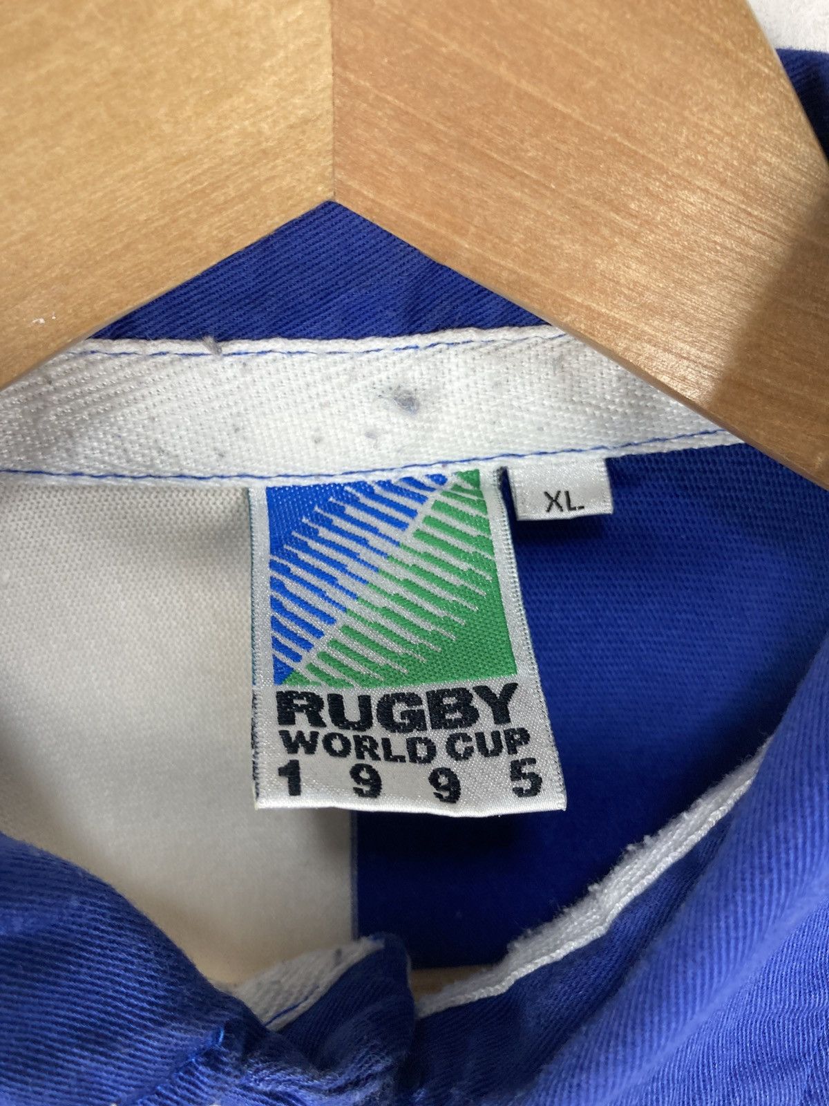 Sports Specialties × Vintage Vintage 1995 Rugby World Cup Polo Rugby Shirt Size US XL / EU 56 / 4 - 4 Thumbnail