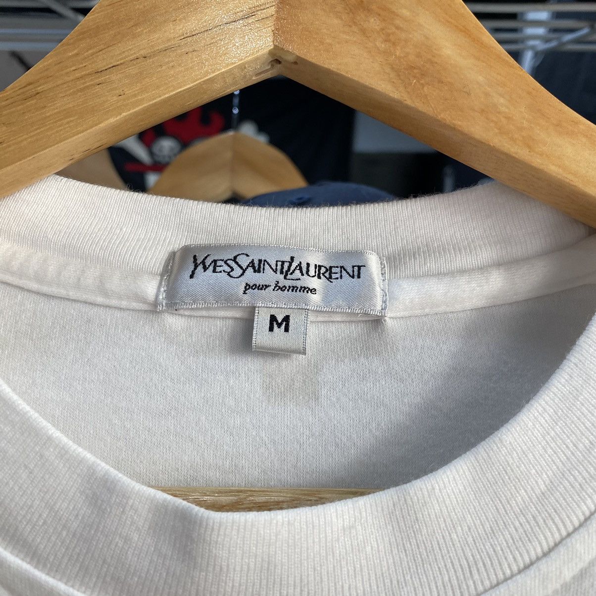 Yves Saint Laurent Yves Saint Laurent Big Logo Embroidery Size Medium Size US M / EU 48-50 / 2 - 7 Thumbnail