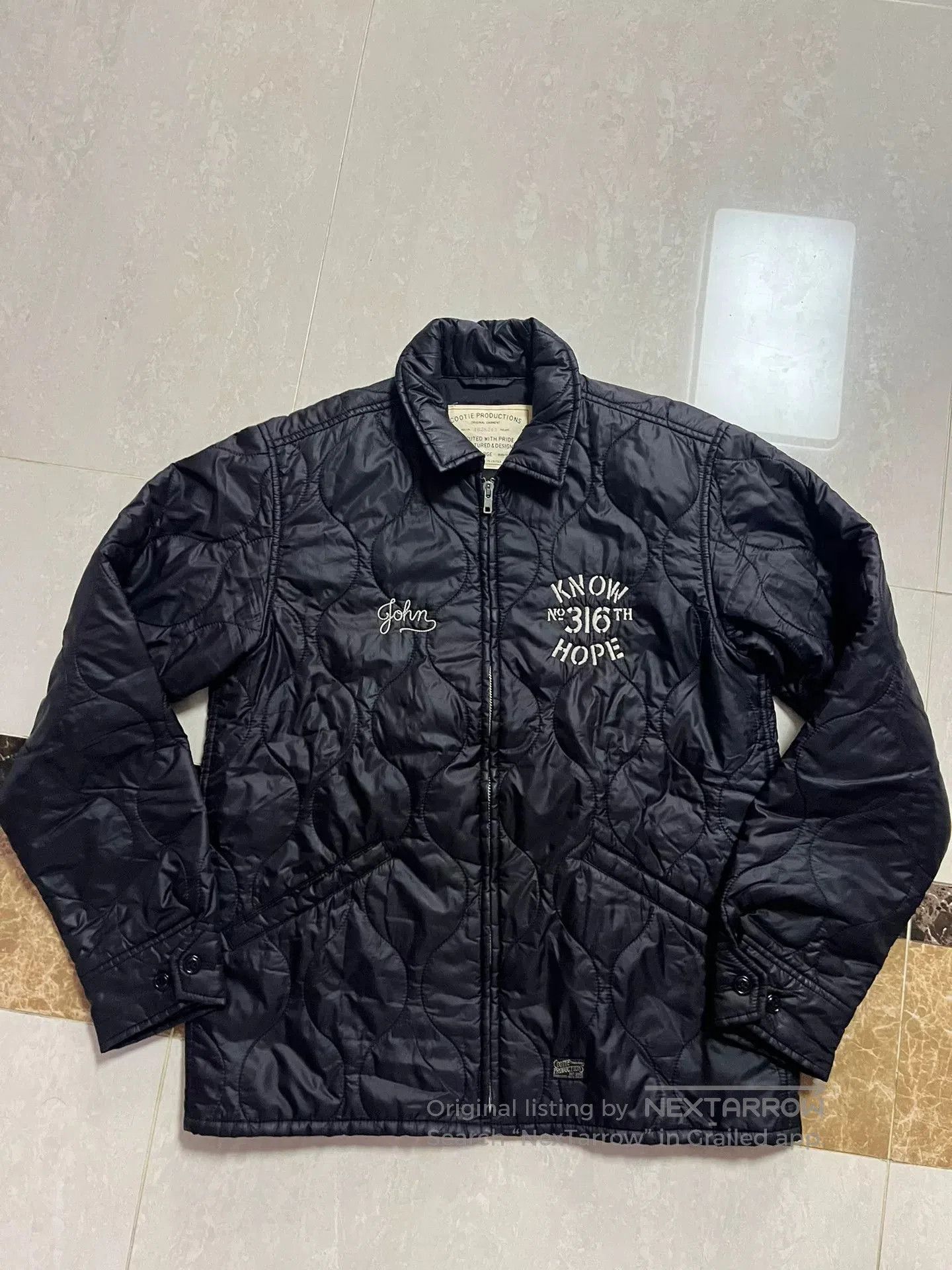 Japanese Brand Cootie Quilted Cotton Jacket. Size US L / EU 52-54 / 3 - 1 Thumbnail
