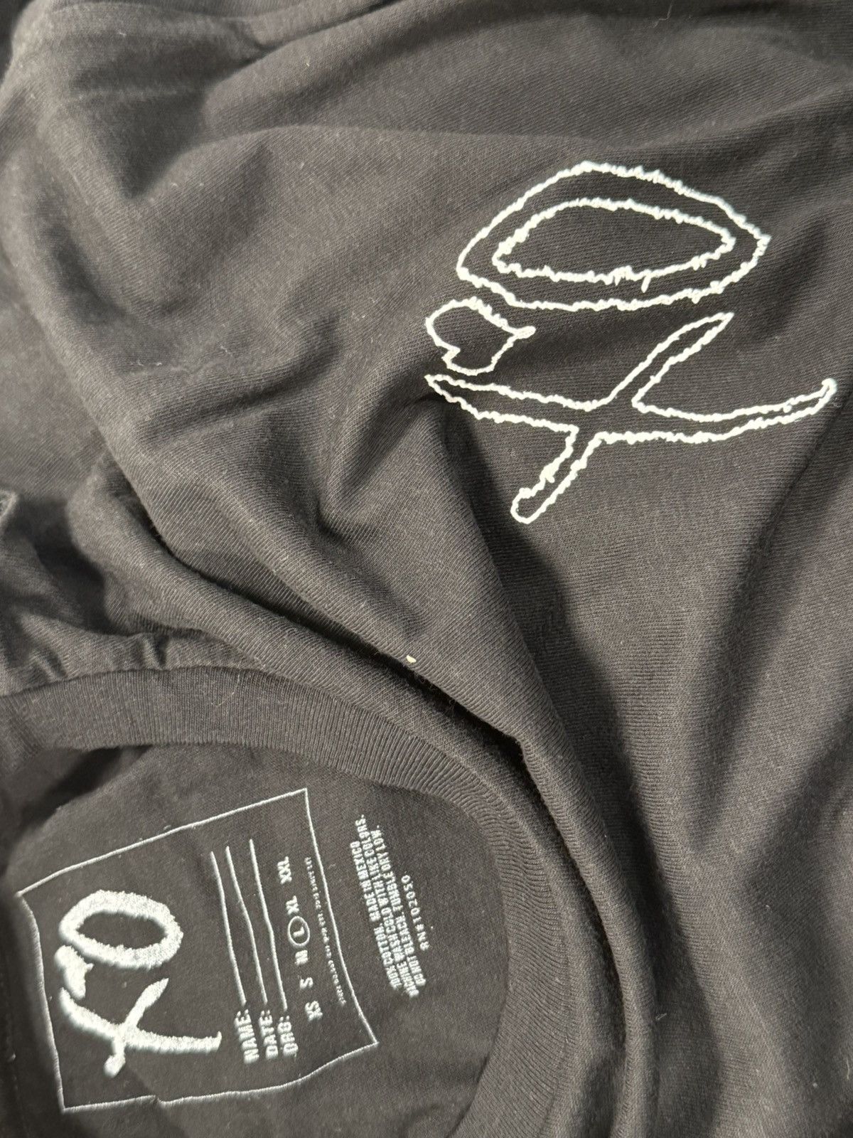 The Weeknd The Weeknd XOTWD black and white Long Sleeve Size US L / EU 52-54 / 3 - 3 Thumbnail