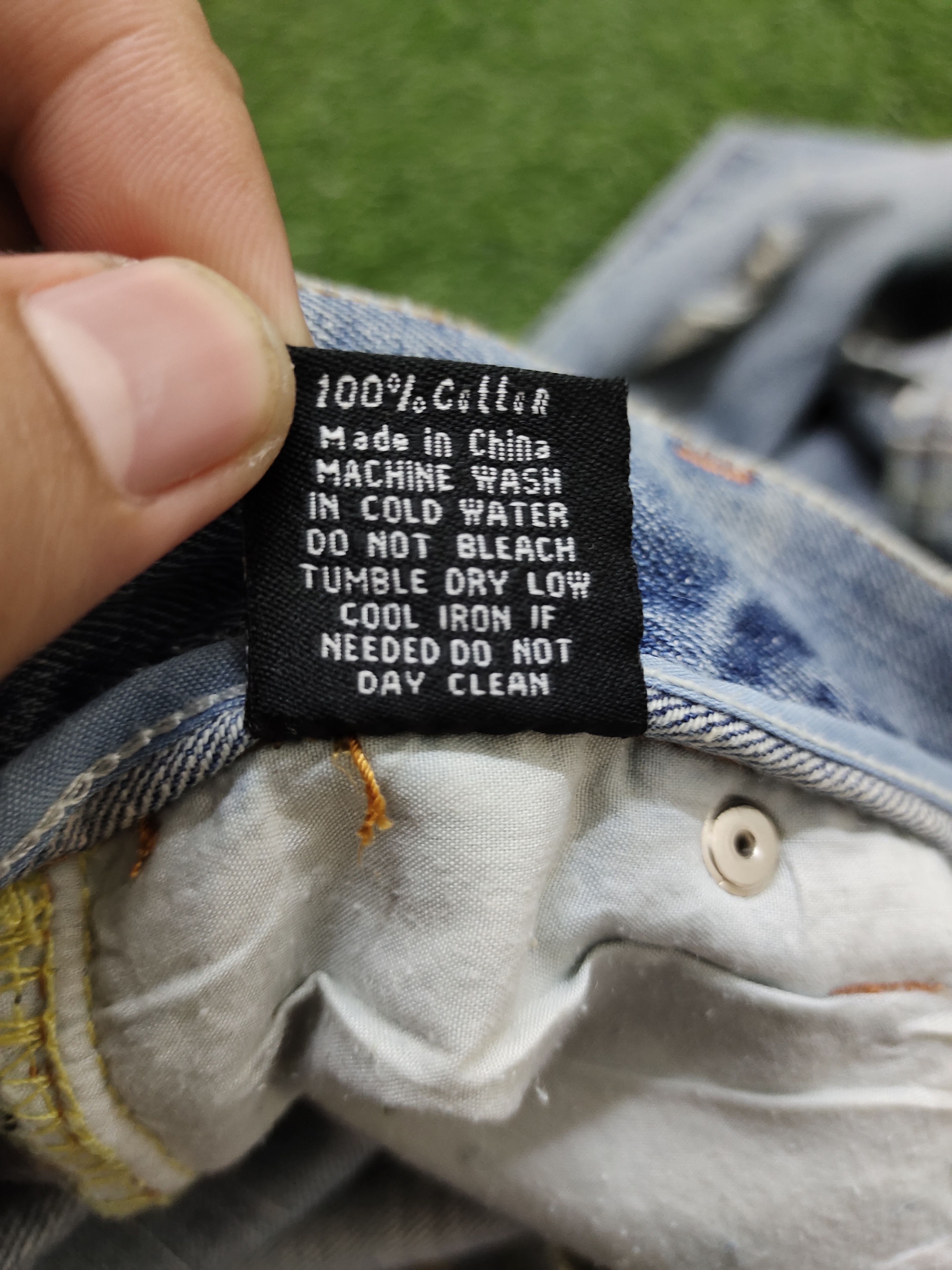 If Six Was Nine Flare Jeans Doll Distress Faded Boot Cut Y2k Mudmax Size US 30 / EU 46 - 22 Thumbnail