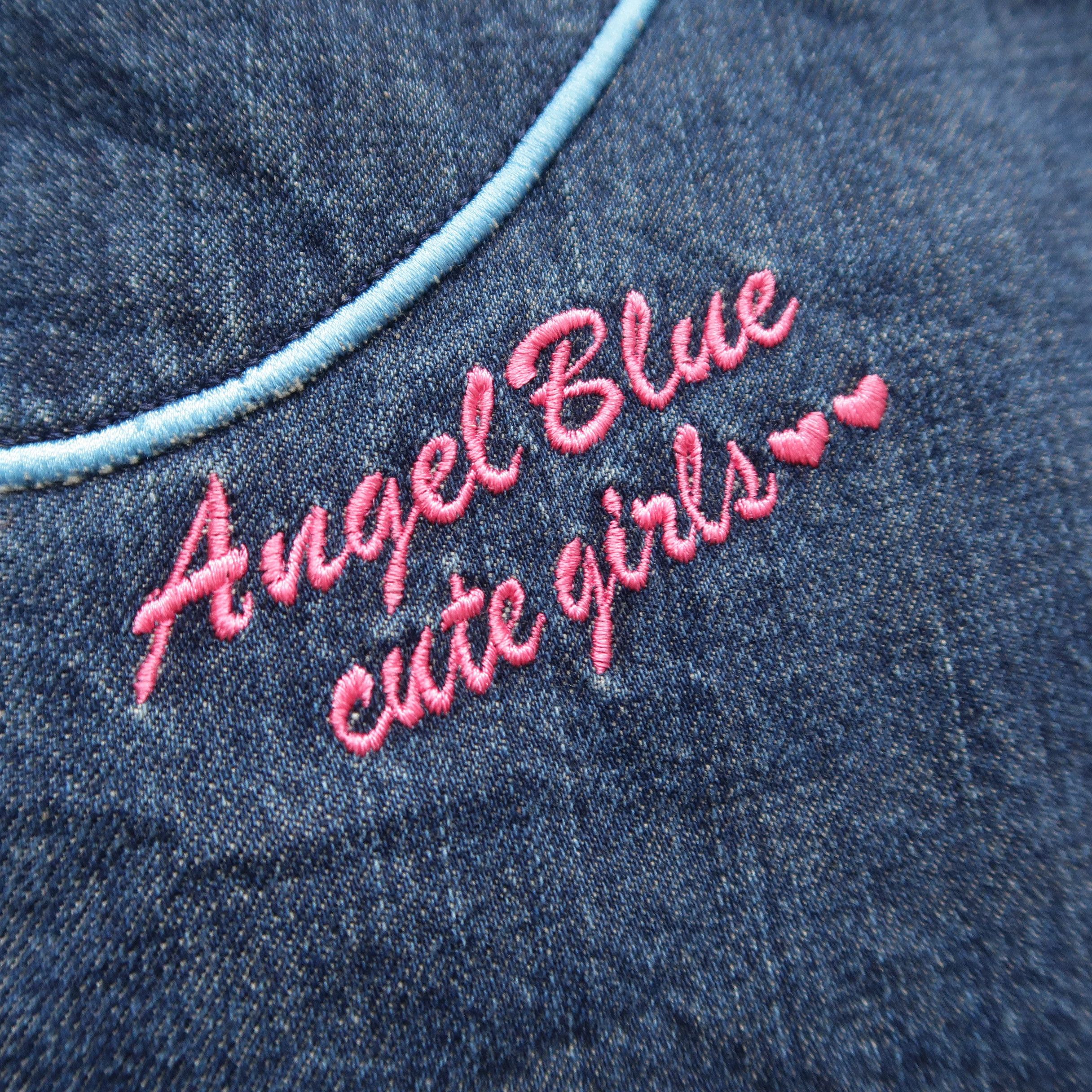 Japanese Brand Vintage Angel Blue Apple Double Breasted Jacket Size US M / EU 48-50 / 2 - 15 Thumbnail
