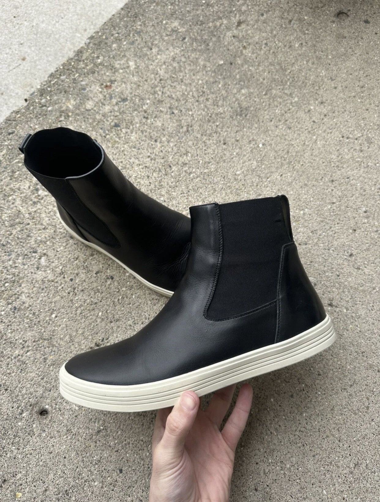 Rick Owens Rick Owens Mastodon Elastic Boots Size US 8 / EU 41 - 2 Thumbnail
