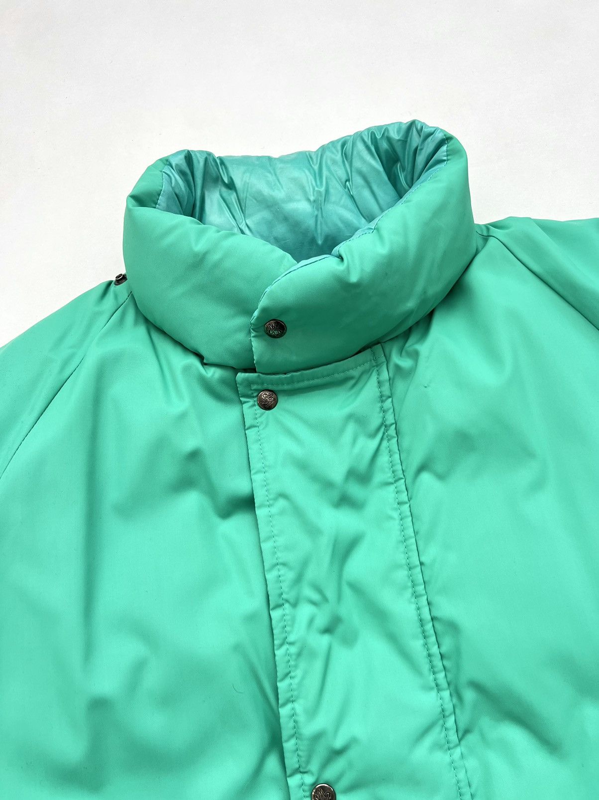 Moncler Grenoble 🔥 80s Moncler Grenoble Green Down Puffer Jacket Size US L / EU 52-54 / 3 - 9 Thumbnail