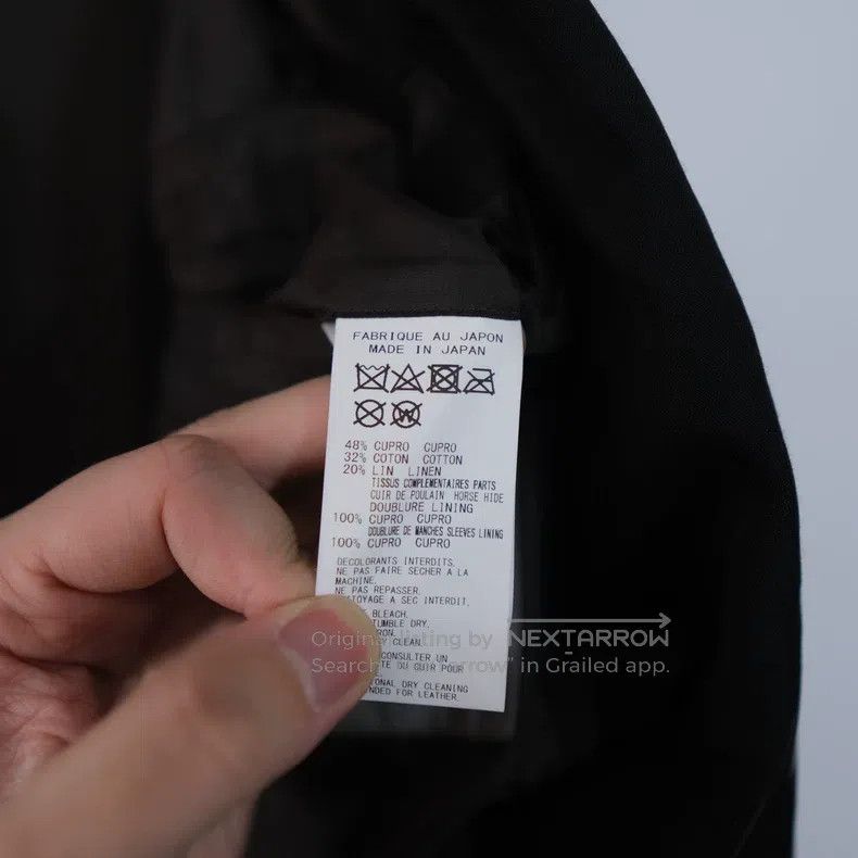 Yohji Yamamoto Yohji Yamamoto 24aw horseskin paneled long coat Size US M / EU 48-50 / 2 - 6 Thumbnail