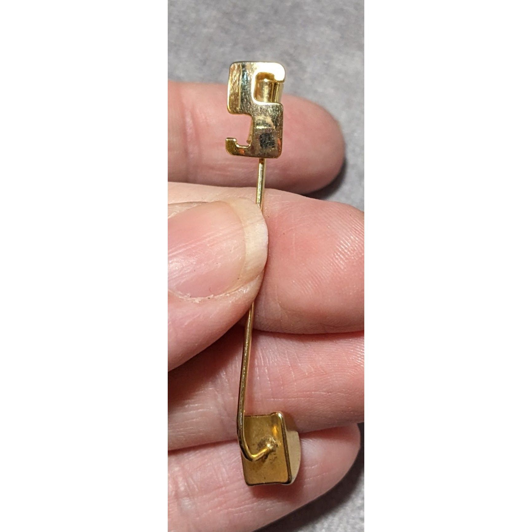 Other Vintage Gold Tone Abstract Minimalist Stick Pin Size ONE SIZE - 5 Thumbnail