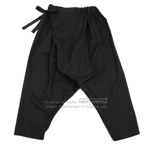 Junya Watanabe black vintage striped design pants. Size US 26 / EU 42 - 2 Thumbnail