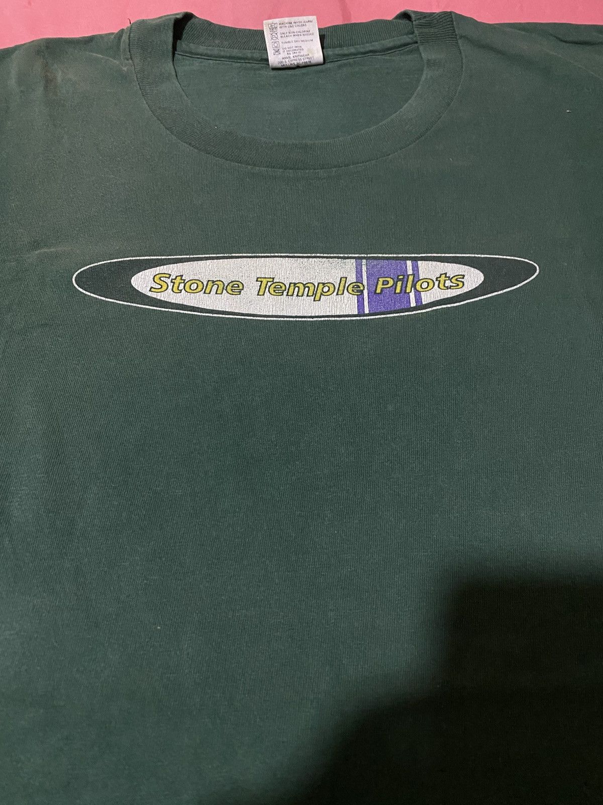 Band Tees × Vintage Stone Temple Pilot STP North America 1996 Tour T Shirt Size US XL / EU 56 / 4 - 3 Thumbnail