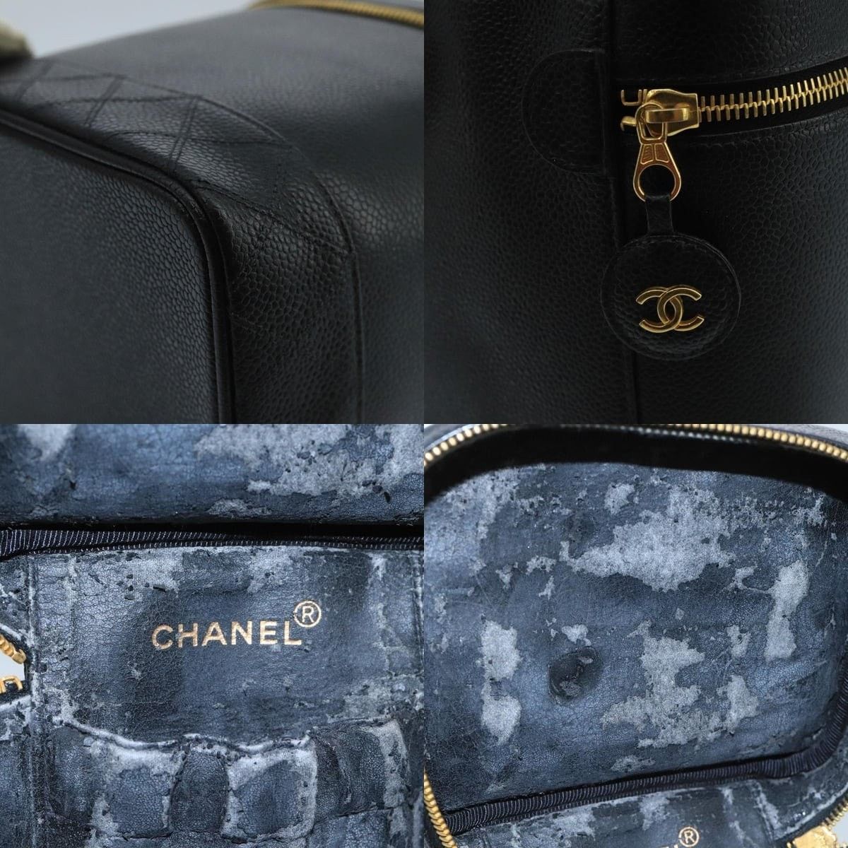 Chanel Chanel Bicolore Vanity Cosmetic Pouch Size ONE SIZE - 4 Thumbnail