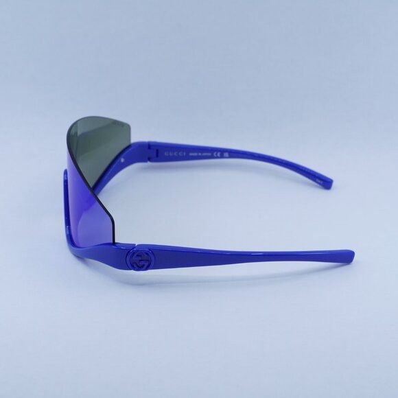 Gucci Gucci GG1650S 010 Sunglasses Blue Frame - Lowest Price! Size ONE SIZE - 10 Thumbnail