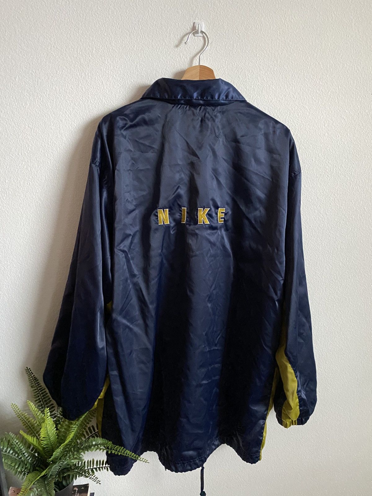 Nike Vintage 90s Nike Track Coach Jacket Size US XL / EU 56 / 4 - 2 Thumbnail