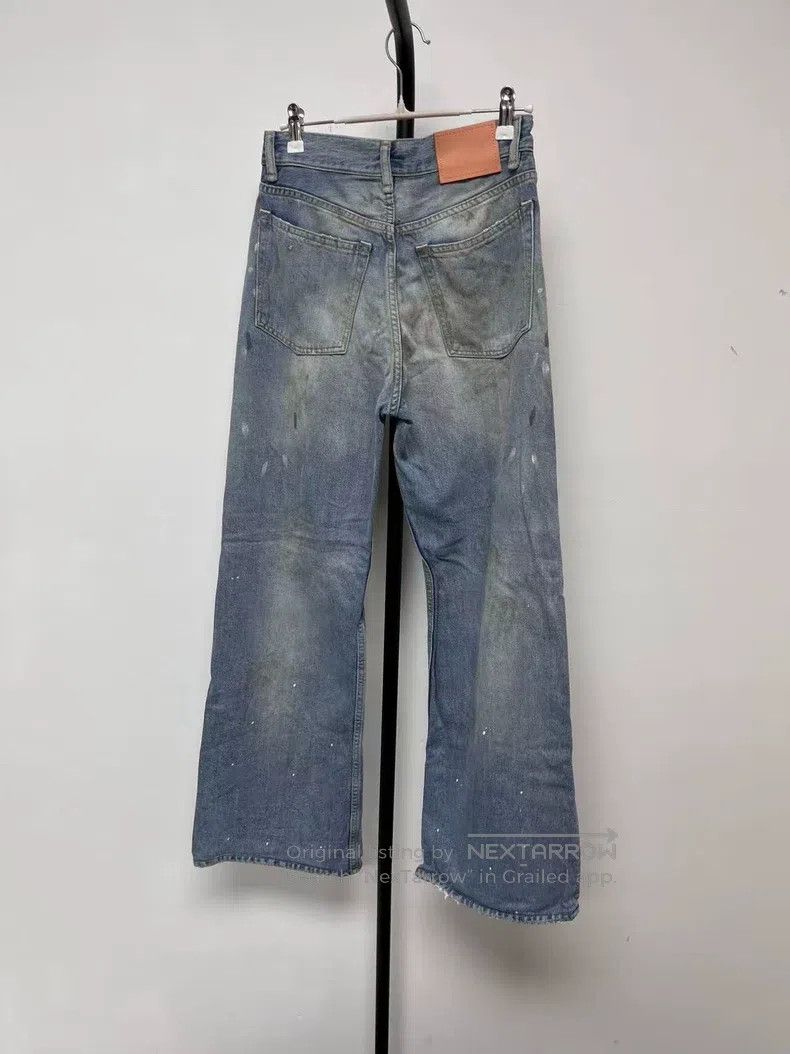 Acne Studios Acne Studios Painted Wide Leg Mid-Waist Loose Jeans Size US 32 / EU 48 - 2 Thumbnail