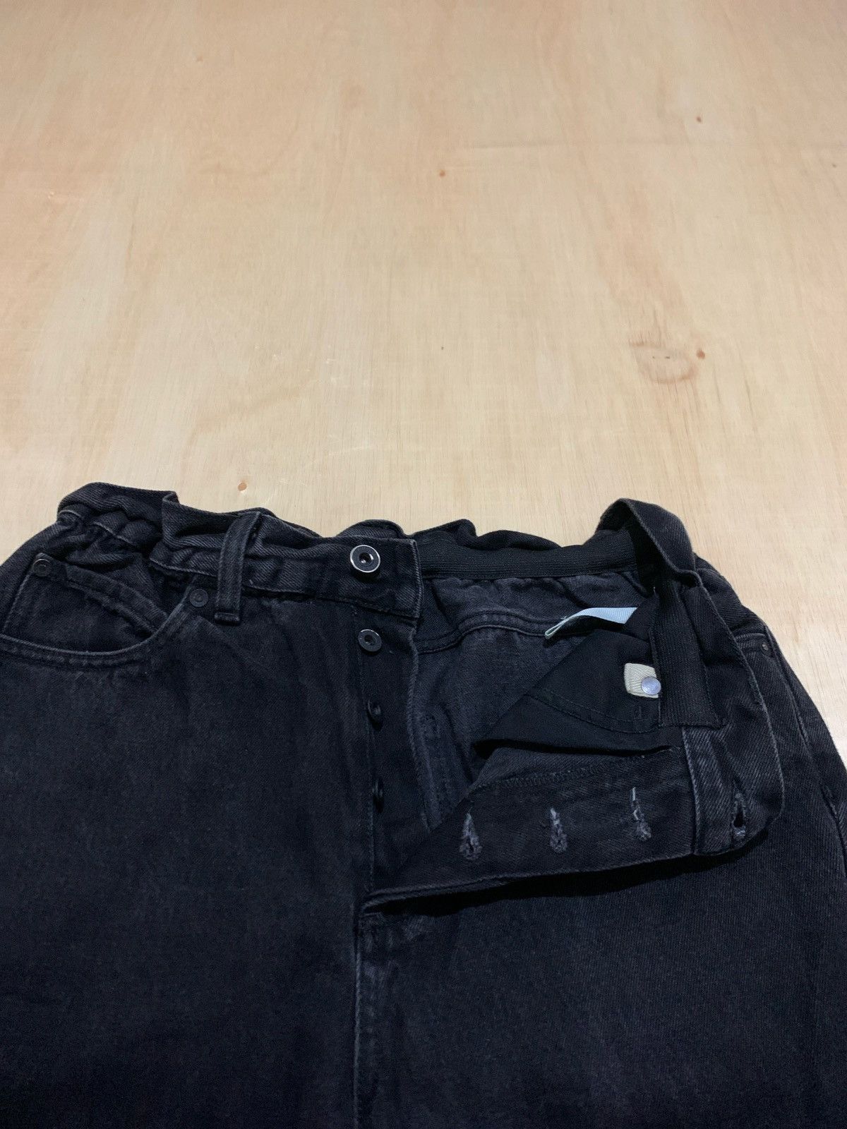 Off-White Off-White Black Denim Size US 31 - 4 Thumbnail