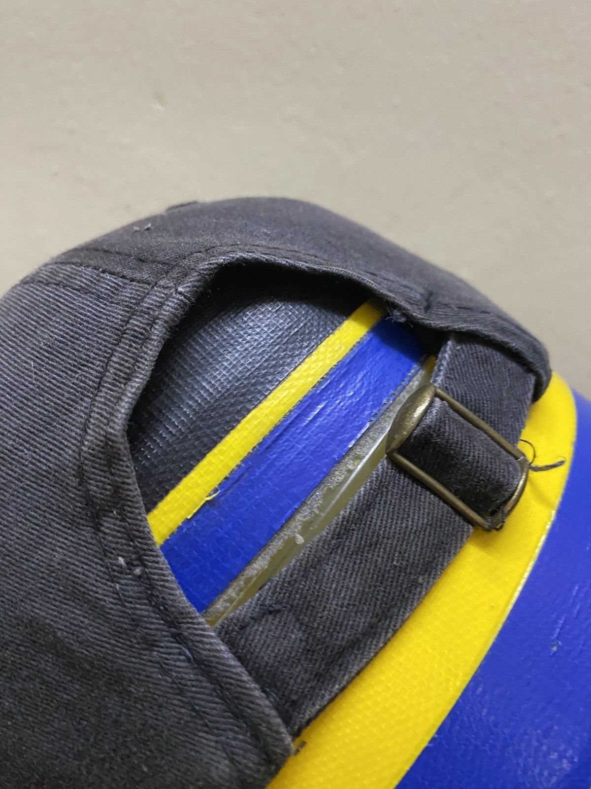 14th Addiction Y2K Sunfaded Archival Cadet Distressed Punk Studded Cap Size ONE SIZE - 4 Thumbnail