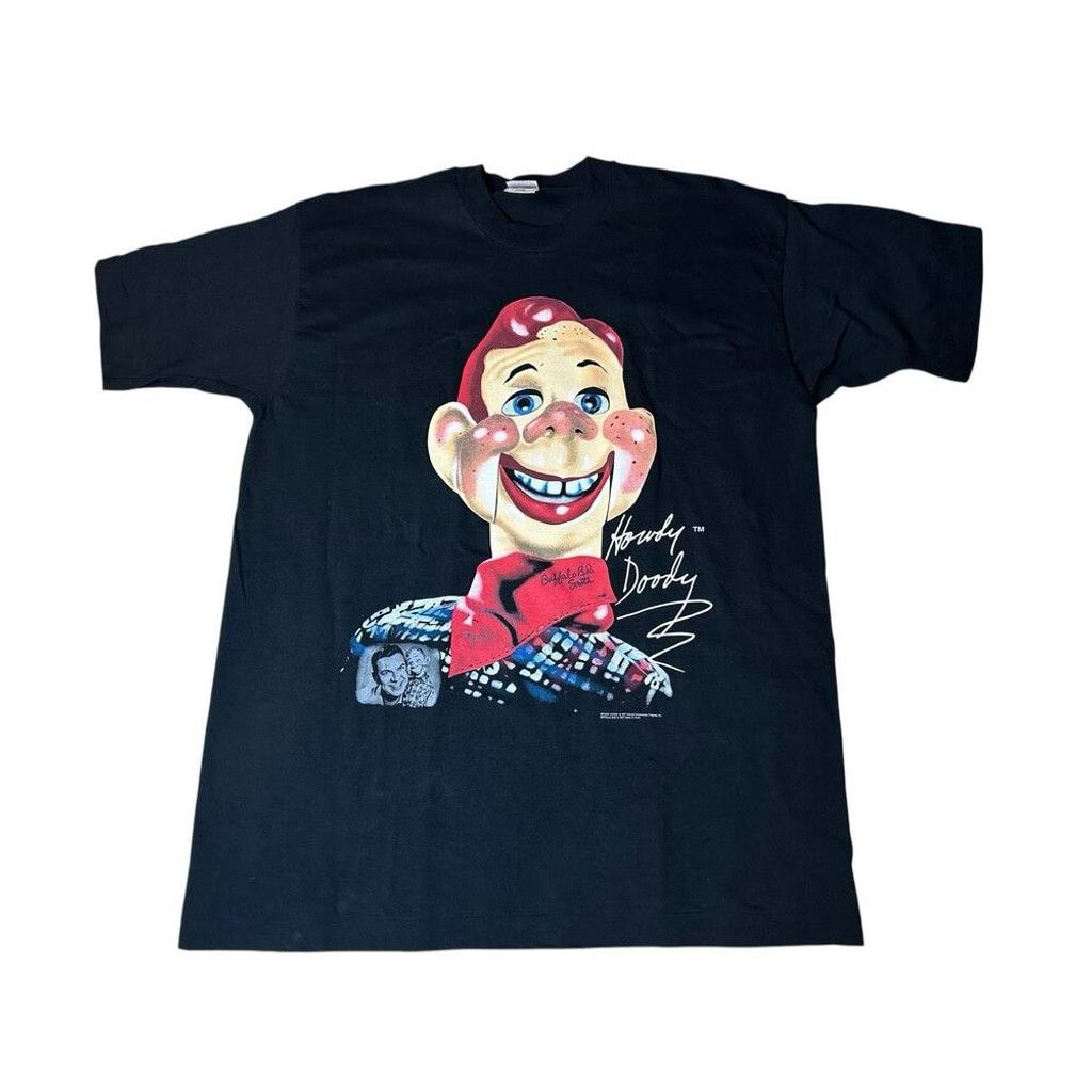 Hanes 1997 Howdy Doody Puppet Vintage Shirt Single Stitch XL Size US XL / EU 56 / 4 - 1 Thumbnail