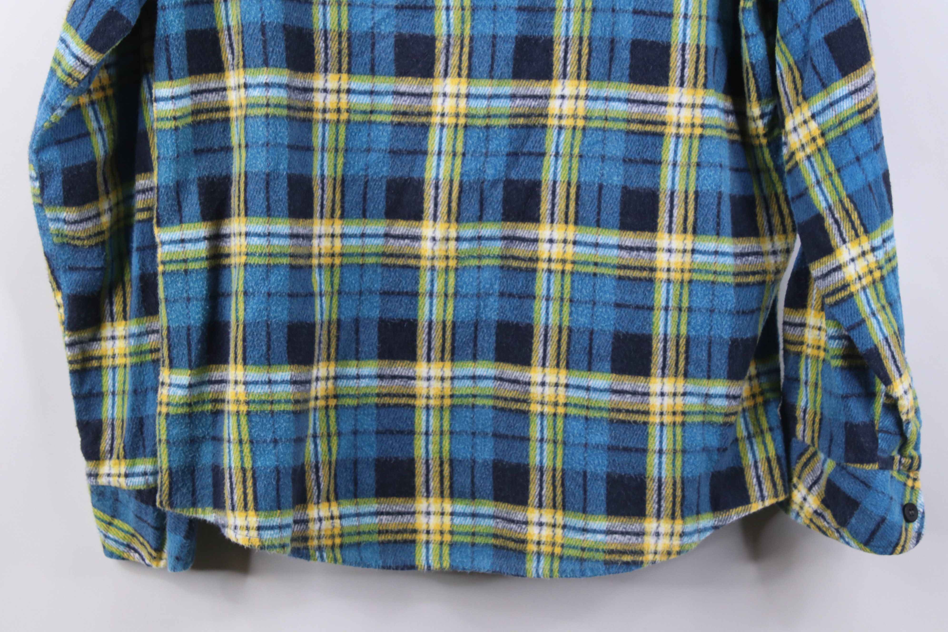 Vintage Vintage 70s Streetwear Dagger Flannel Button Shirt Plaid Size XS / US 0-2 / IT 36-38 - 11 Thumbnail