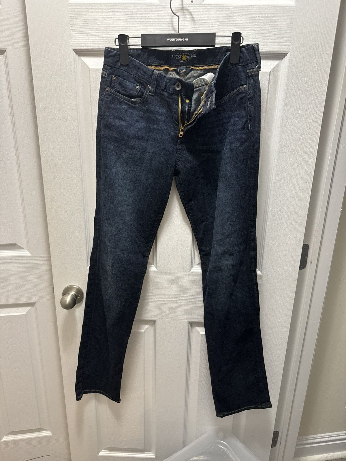 Lucky Brand Lucky Brand Lucky You Zipper Blue Denim Jeans RN 80318 Size US 30 / EU 46 - 2 Thumbnail