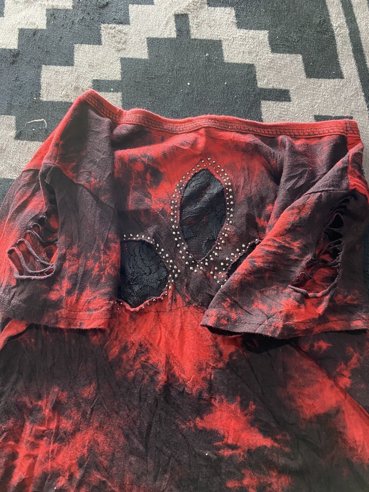 Hysteric Glamour × If Six Was Nine × Japanese Brand Guoya distressed glitter tie dye tshirt Size US M / EU 48-50 / 2 - 5 Thumbnail