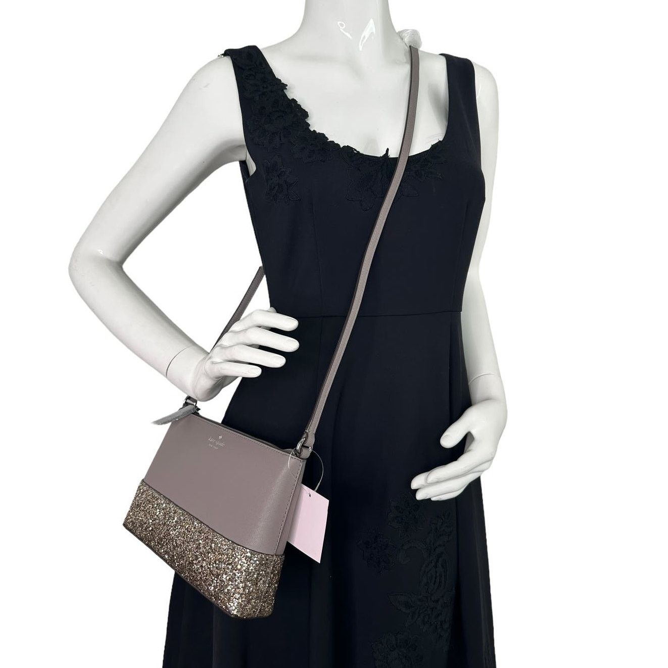 Kate Spade Kate Spade Greta Court Glitter Ramey Cityscape Crossbody Bag Size ONE SIZE - 6 Thumbnail