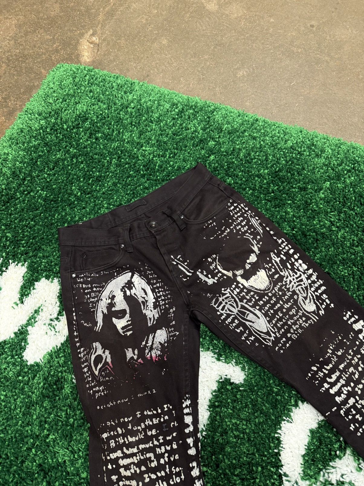 Vintage × Warren Lotas GRAIL Warren Lotas " SAM " Denim Jeans Sz. 29 7/30 Size US 29 - 6 Thumbnail