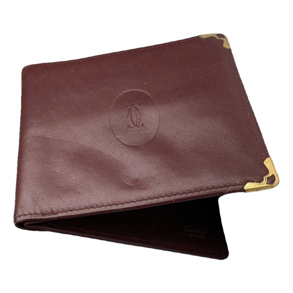 Cartier Burgundy Patent Leather Purse Size ONE SIZE - 1 Thumbnail