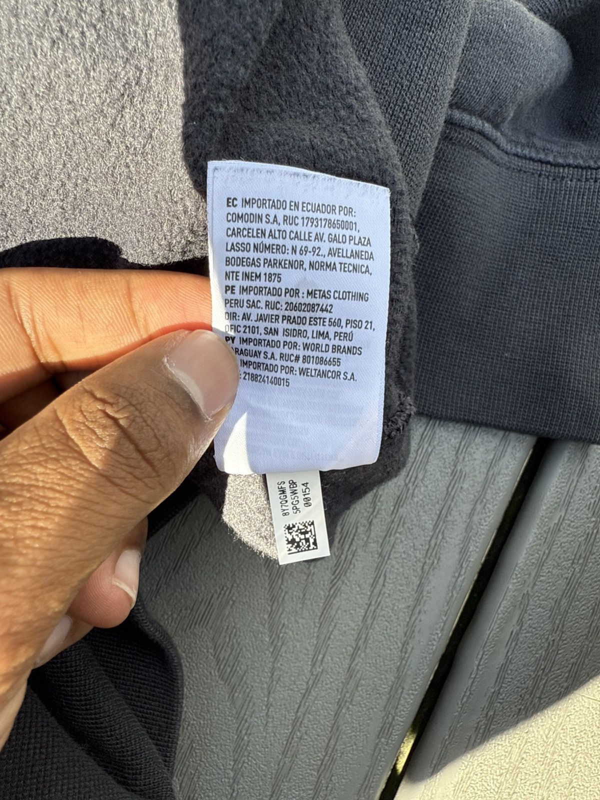 American Eagle Outfitters Boxy Cropped Zip-Up Hoodie 🖤 Size US L / EU 52-54 / 3 - 7 Thumbnail