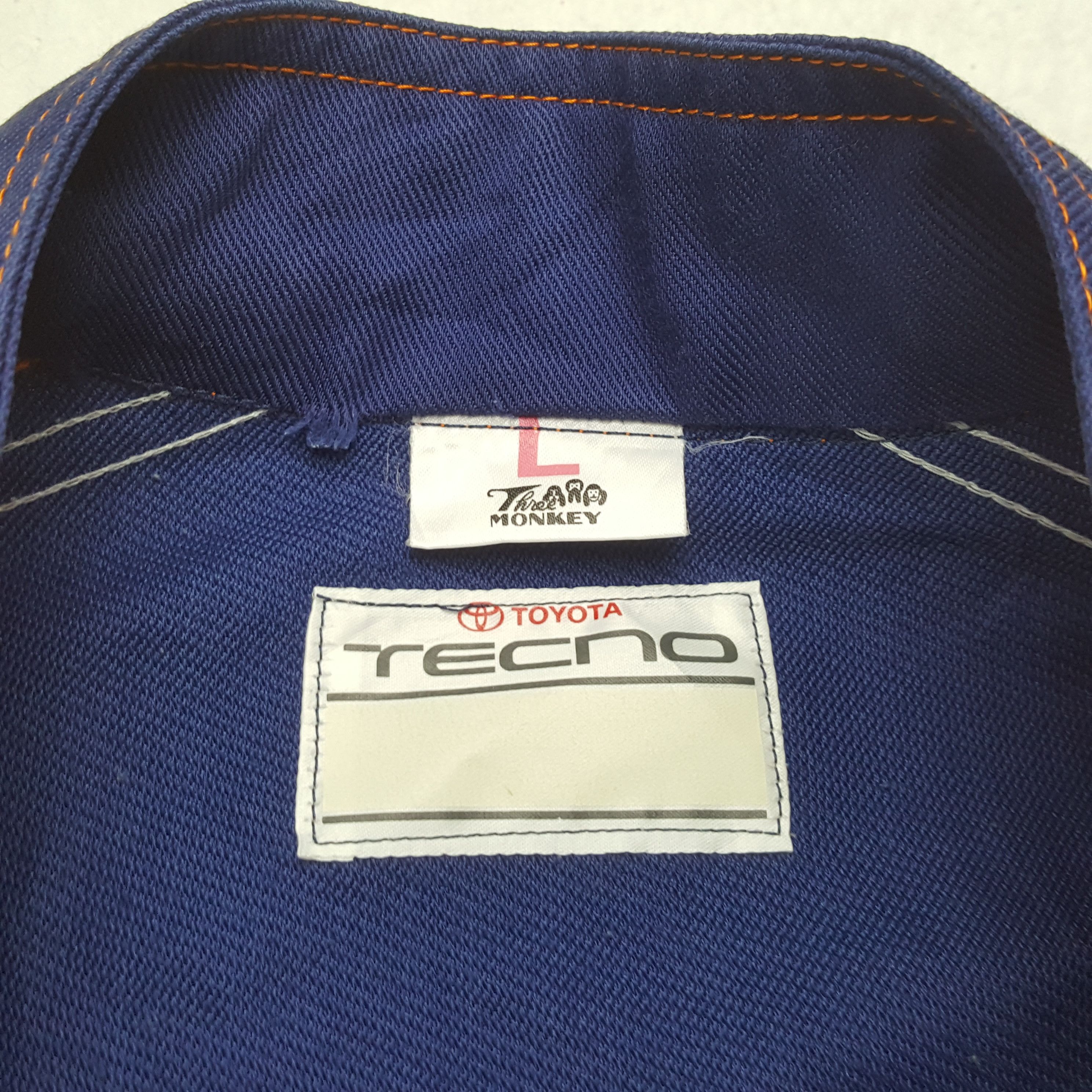 Japanese Brand Vintage Vista Tecno TRD Toyota Racing Coverall RR16 Size US M / EU 48-50 / 2 - 11 Thumbnail