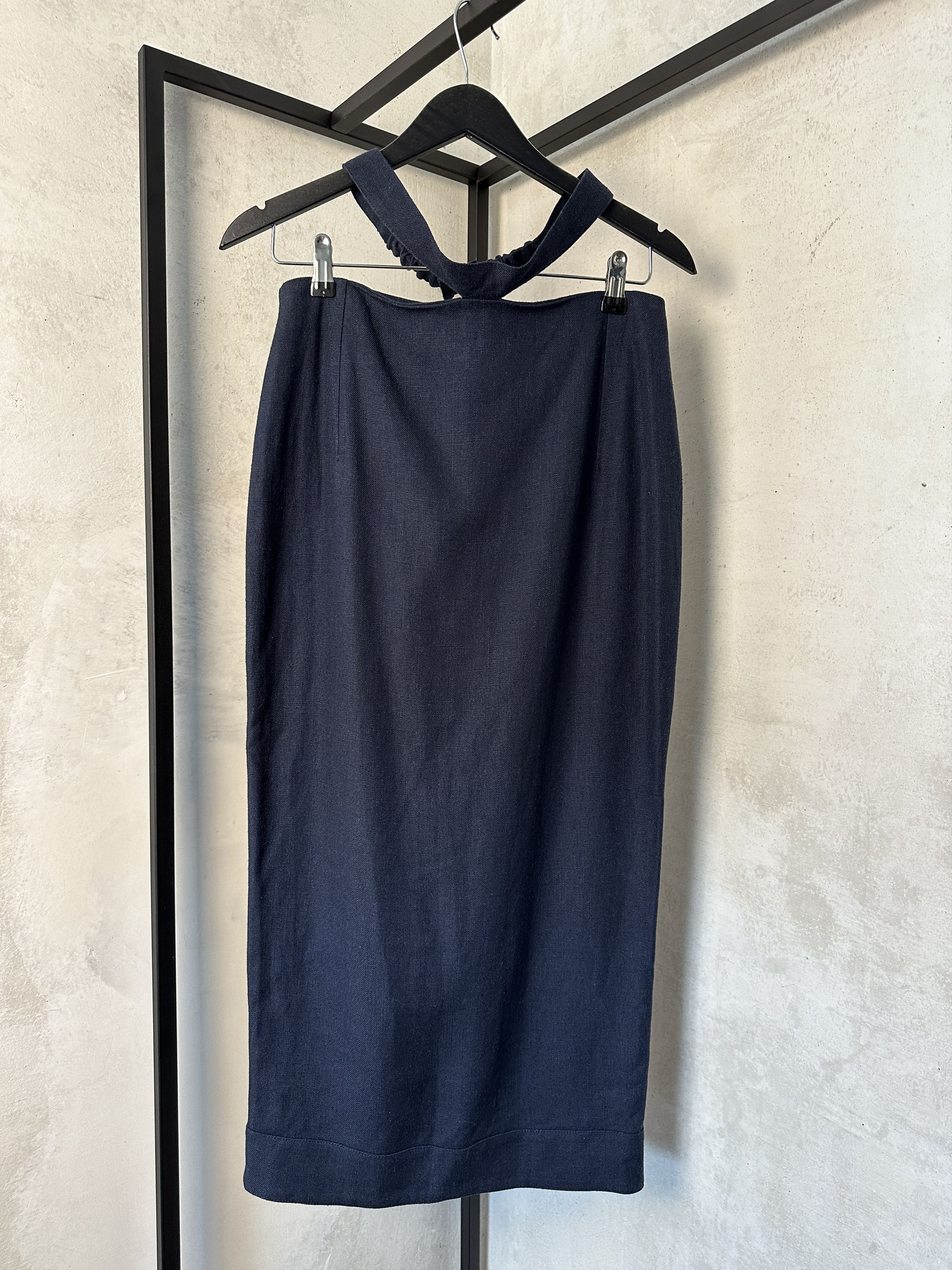 Jacquemus Jacquemus L'année 97 Valerie Cut-out Pencil Skirt Size 28" / US 6 / IT 42 - 3 Thumbnail
