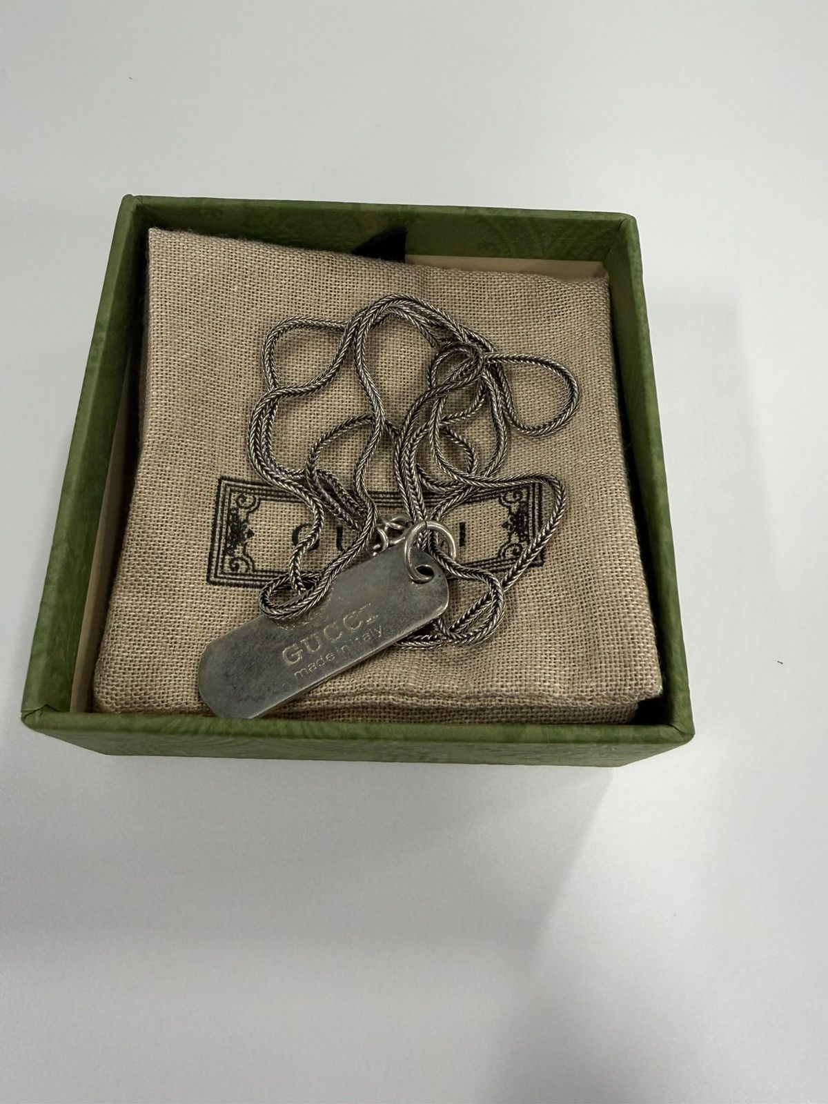 Gucci Gucci Dog Tag Size ONE SIZE - 2 Thumbnail