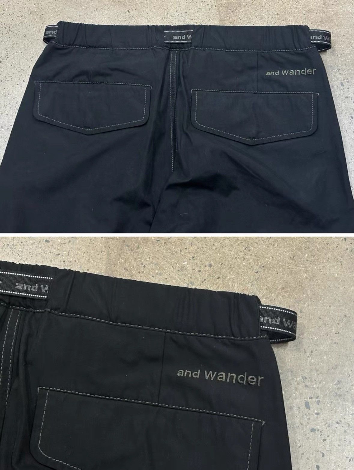 And Wander and Wander 24aw high count cloth side zip hem pants Size US 36 / EU 52 - 6 Thumbnail