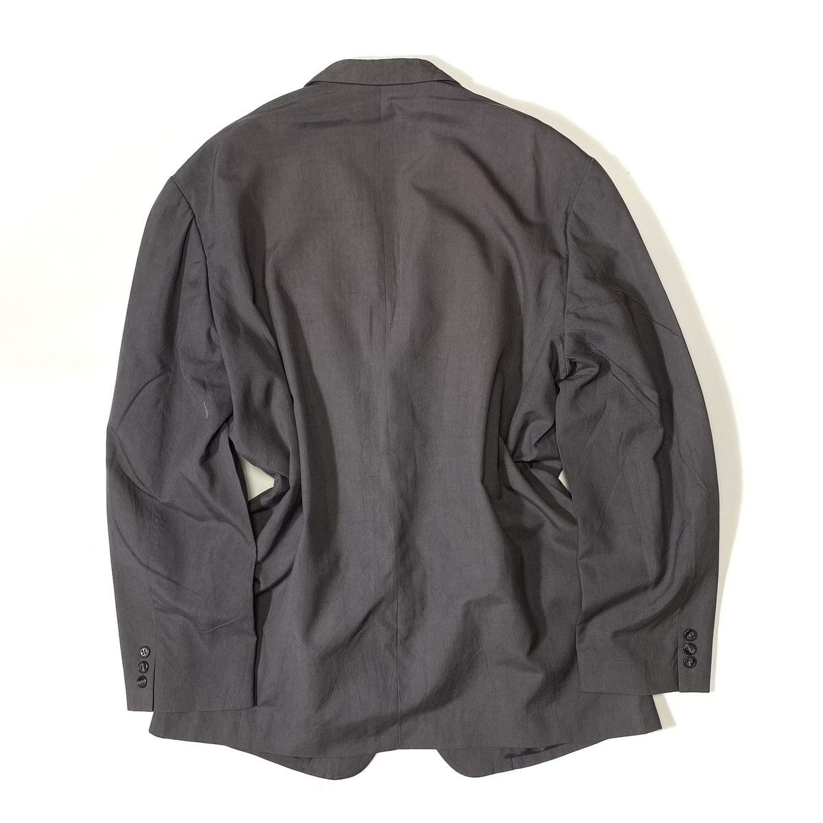 Yohji Yamamoto Vintage Yohji Yamamoto Pour Homme Rayon Blazer Size 50R - 3 Thumbnail