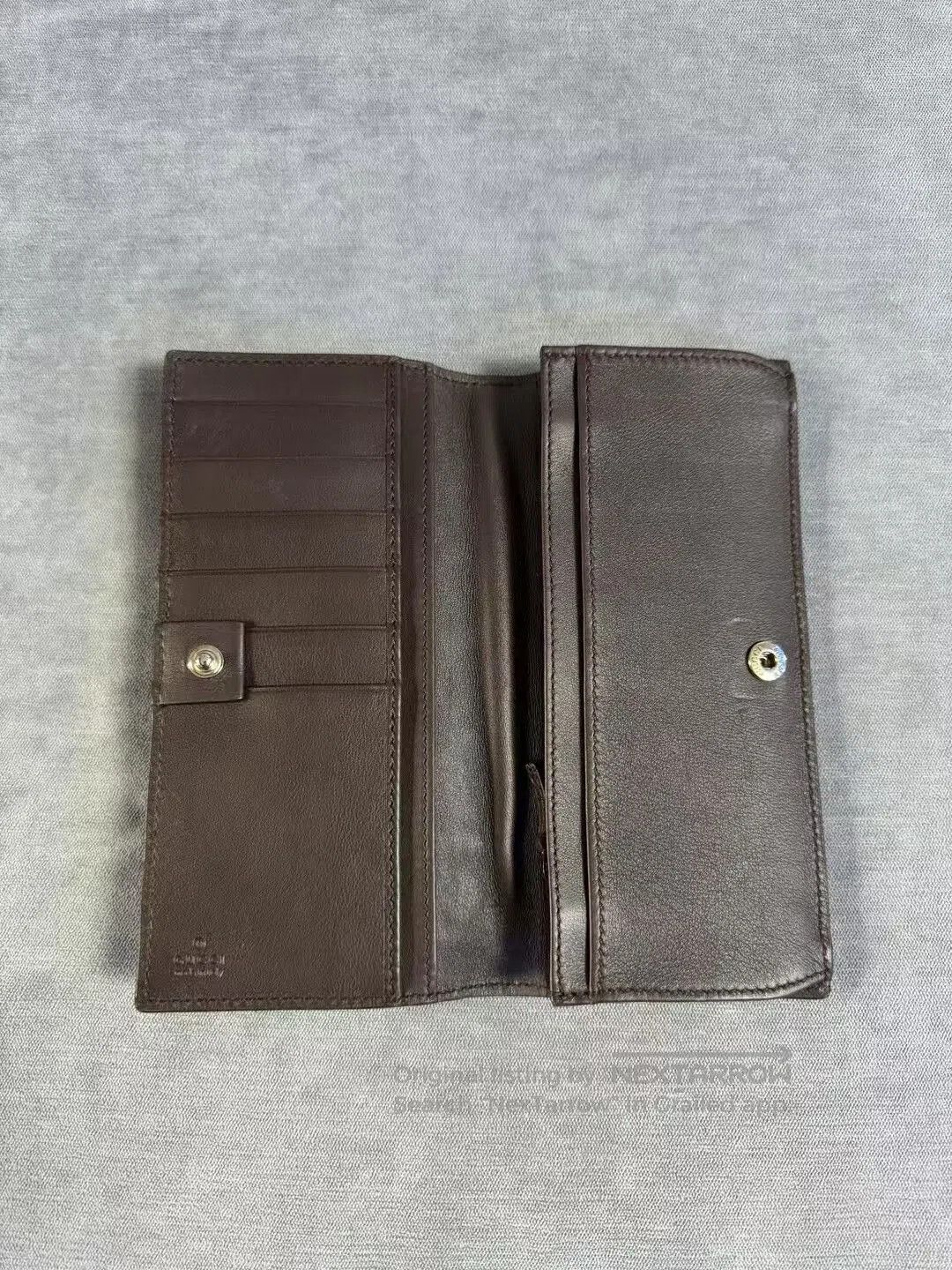 Gucci GUCCI Crocodile Leather Long Wallet. Size ONE SIZE - 4 Thumbnail