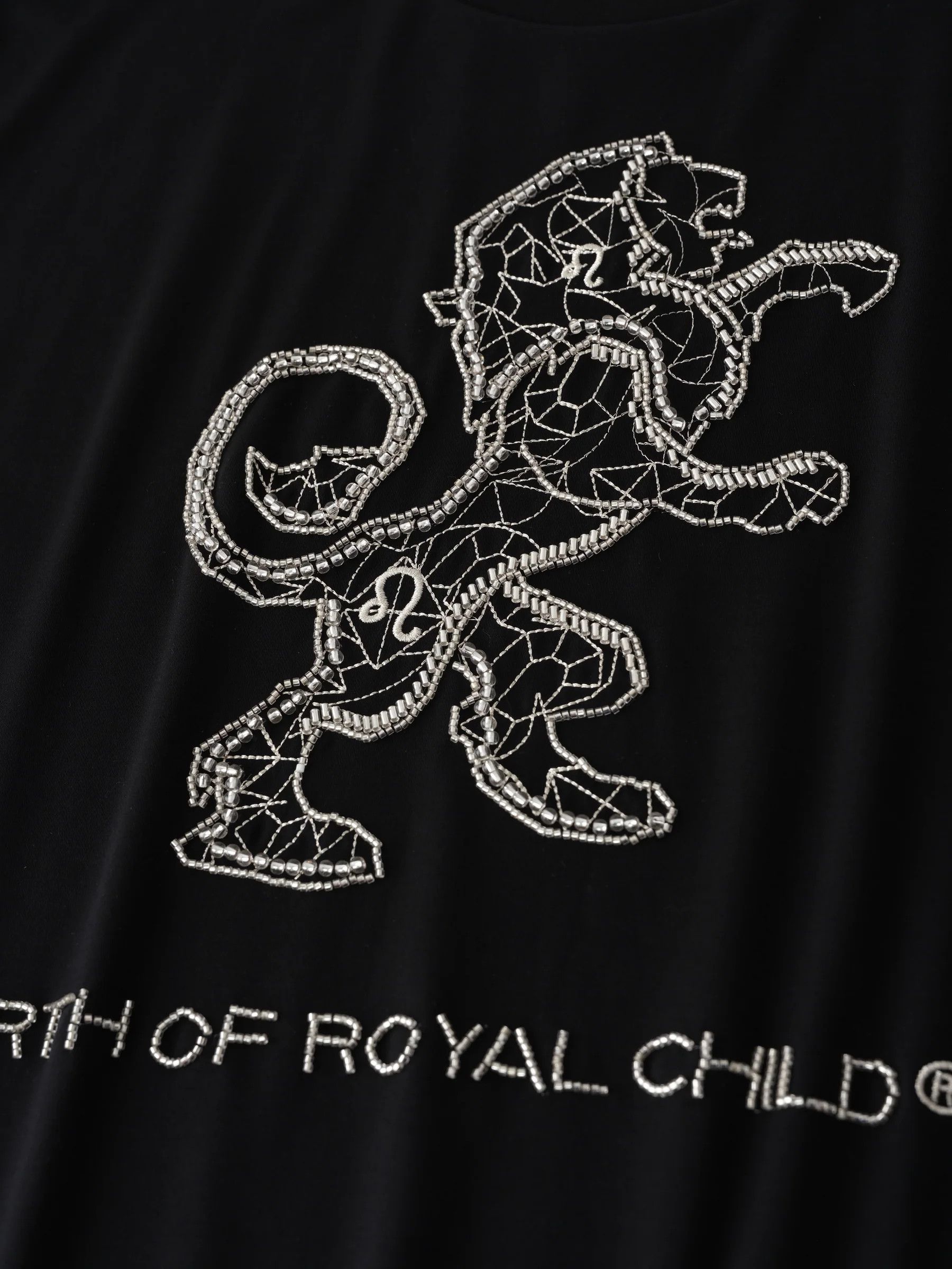 Birth of Royal Child Birth of Royal Child 'Zodiac Leo' Black Tee Size US M / EU 48-50 / 2 - 3 Thumbnail