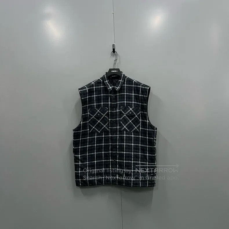 Balenciaga Balenciaga size 39 Plaid Patchwork Full Print Vest Size US S / EU 44-46 / 1 - 1 Thumbnail