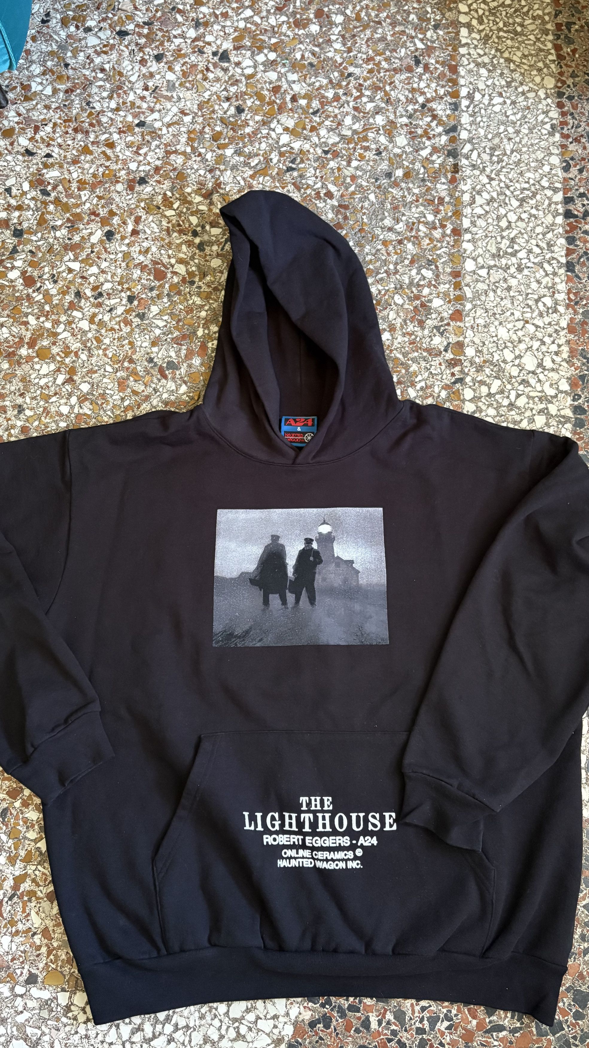 A24 × Online Ceramics The Lighthouse Hoodie Size US XXL / EU 58 / 5 - 1 Thumbnail