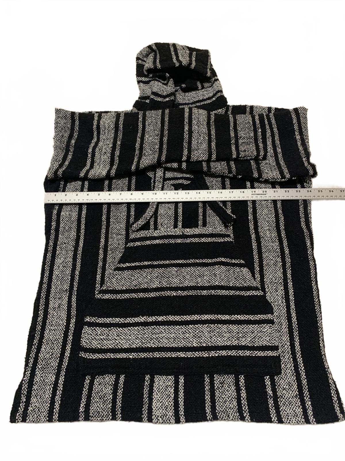 Other La Montaña Especial Men's XL Black White Striped Hoodie Size US XL / EU 56 / 4 - 5 Thumbnail