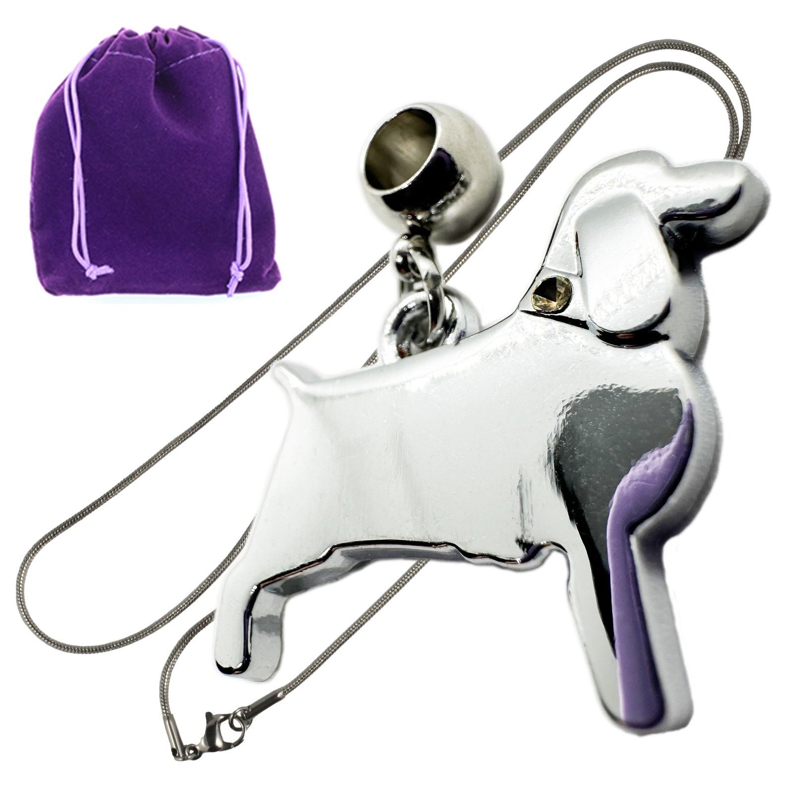 & Other Stories Beagle Necklace for Women - Dog Necklace for Pet Lovers Size ONE SIZE - 1 Thumbnail