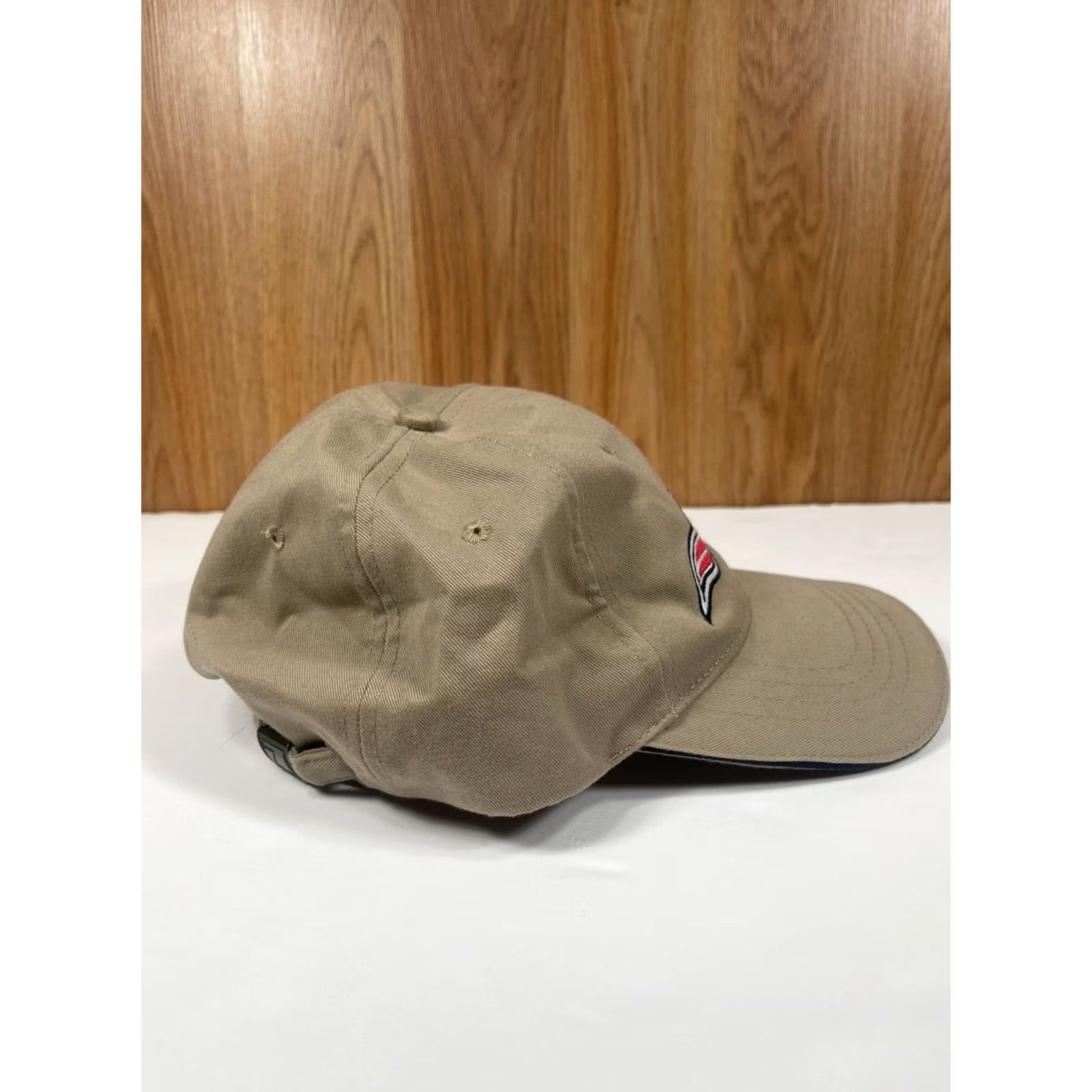 Logo 7 Kap Sprite Embroidered Logo Hat Cap Adjustable Strap Back One Size Fit All Beige Size ONE SIZE - 4 Thumbnail