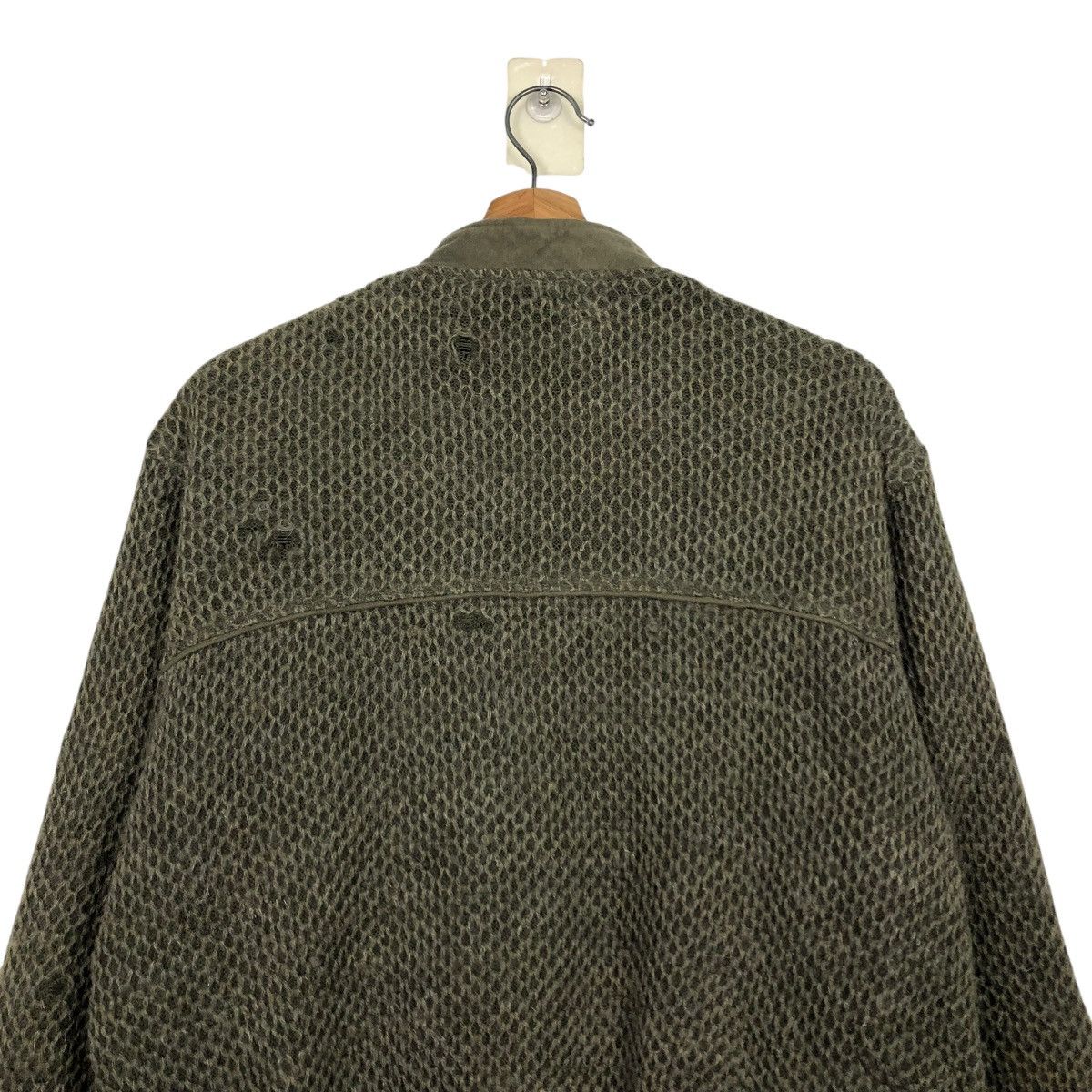 Japanese Brand 🔥DISTRESSED BIKER BOMBER JACKET KINGS WELL ISSEY MIYAKE Size US L / EU 52-54 / 3 - 11 Thumbnail