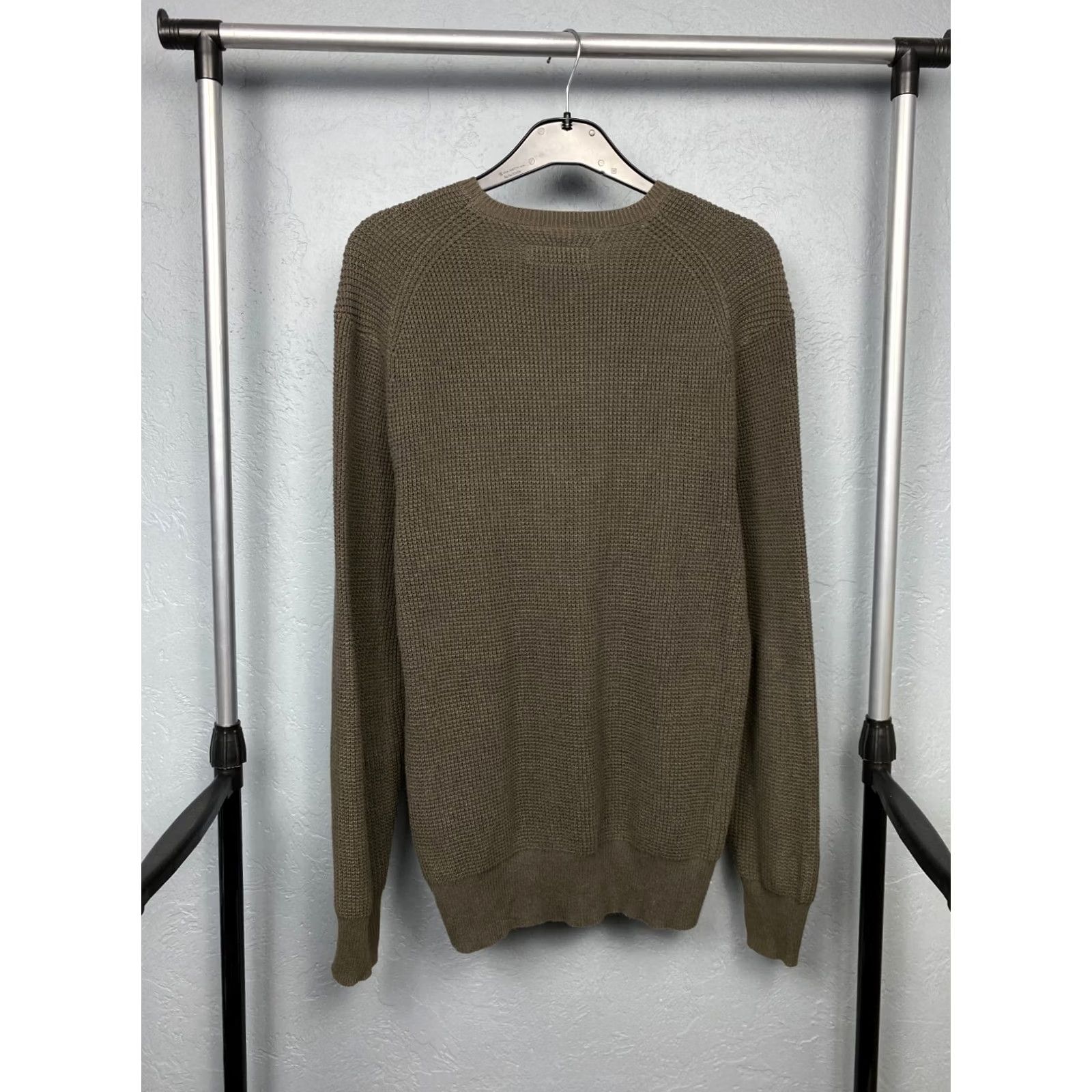 Allsaints Allsaints Mens Trias Crew Neck Knit Sweater XS Multicolor Cotton Knit Pullover Crewneck Shirt Sweater Mens XS Size US XS / EU 42 / 0 - 6 Thumbnail