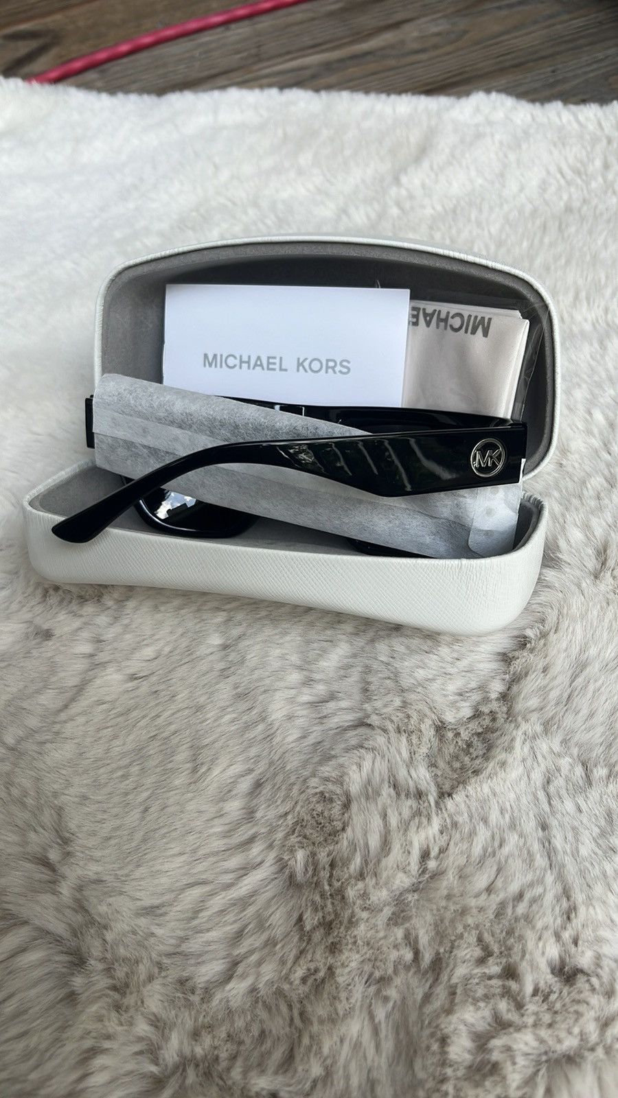 Michael Kors Michael Kors Black Sunglasses Size ONE SIZE - 2 Thumbnail